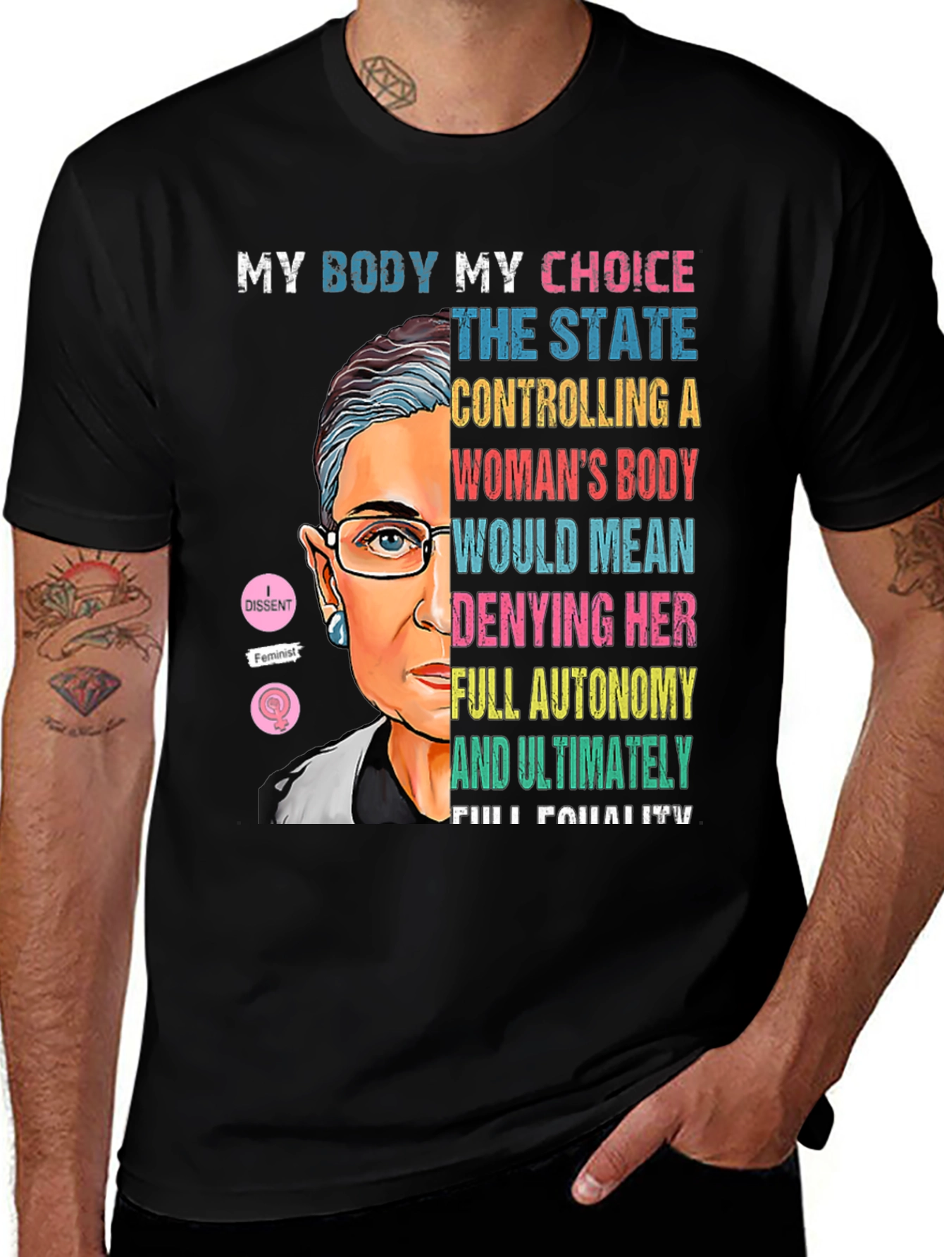 RBG My Body My Choice T-Shirt