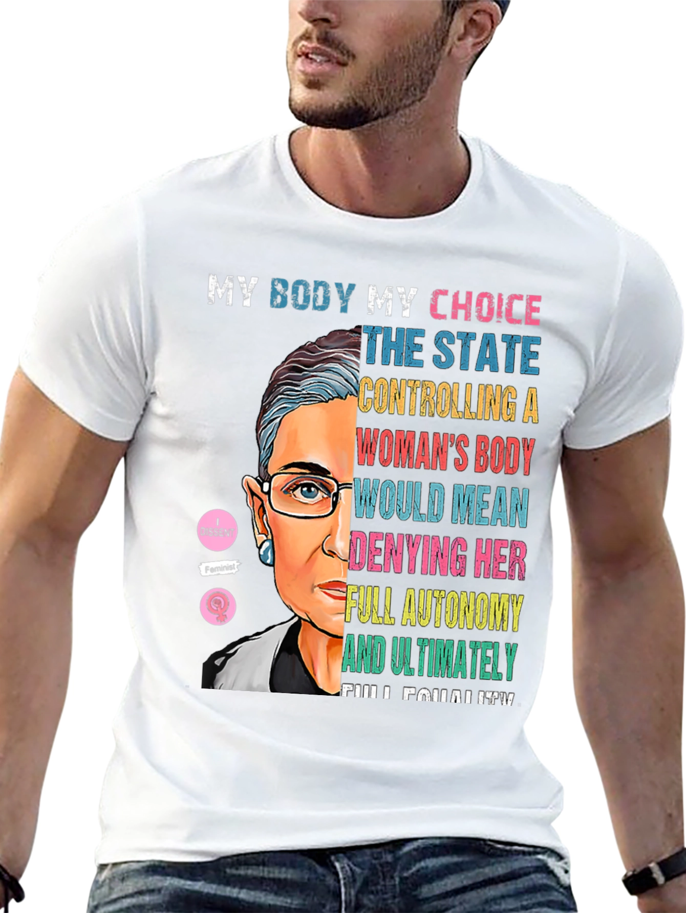 RBG My Body My Choice T-Shirt