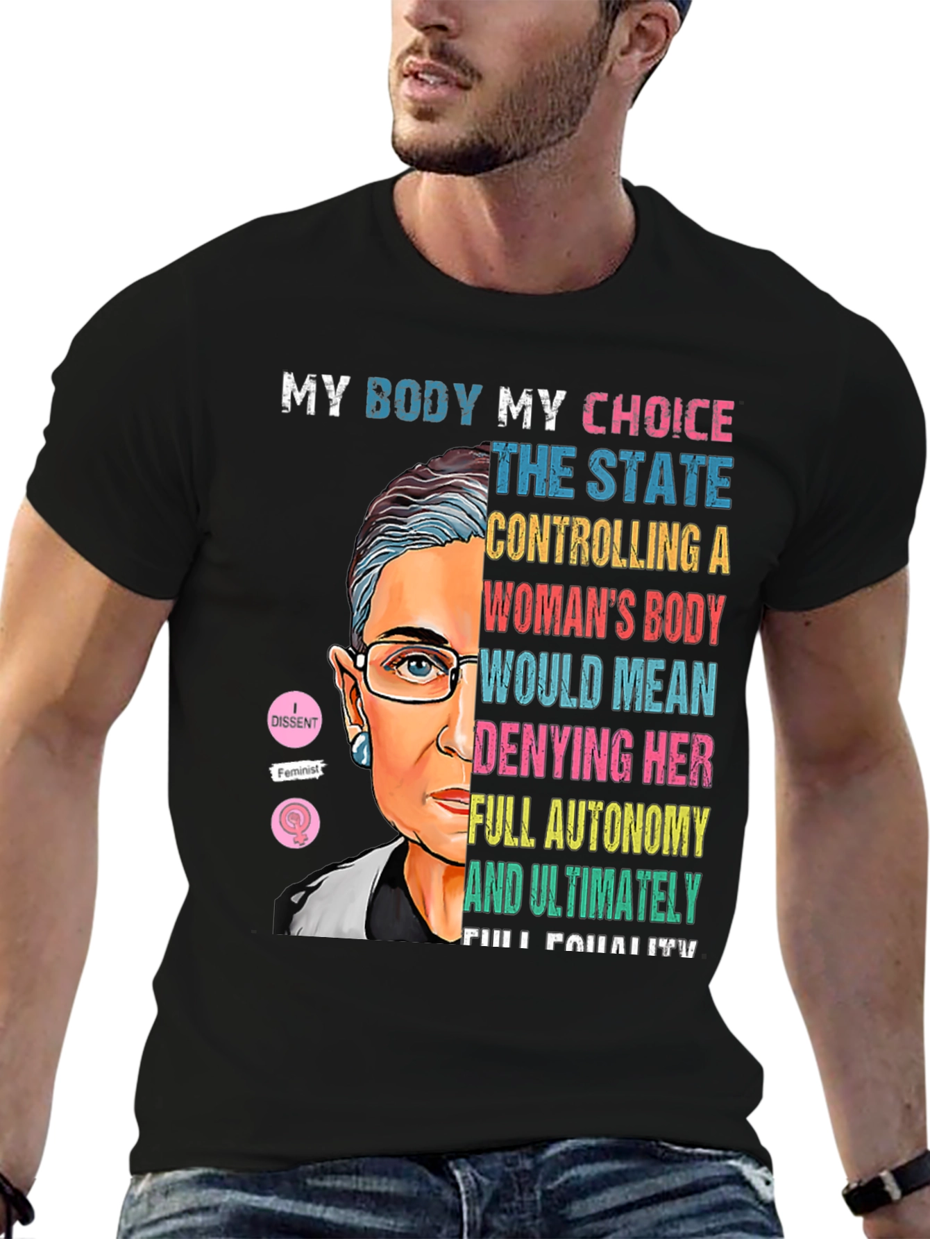 RBG My Body My Choice T-Shirt