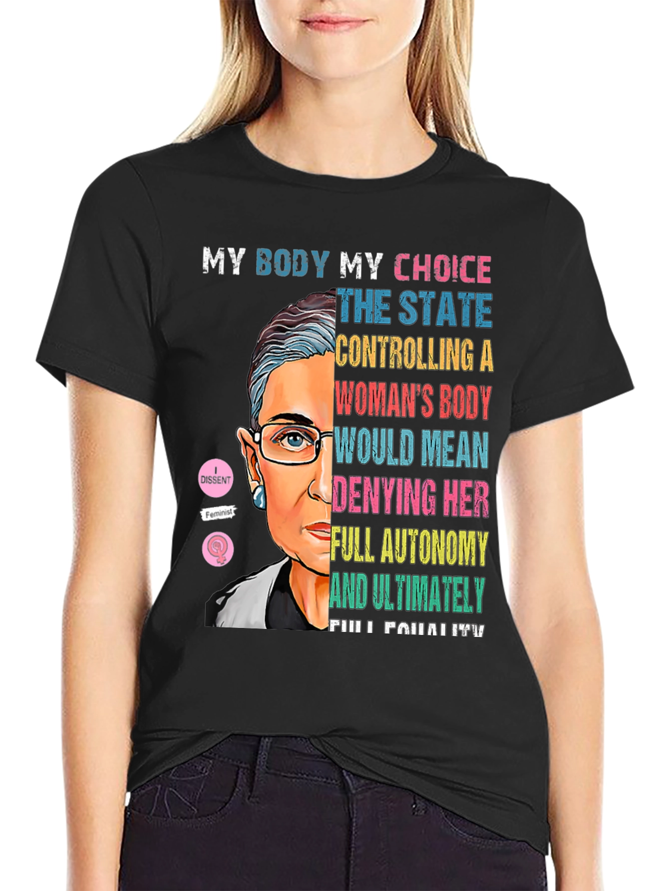 RBG My Body My Choice T-Shirt