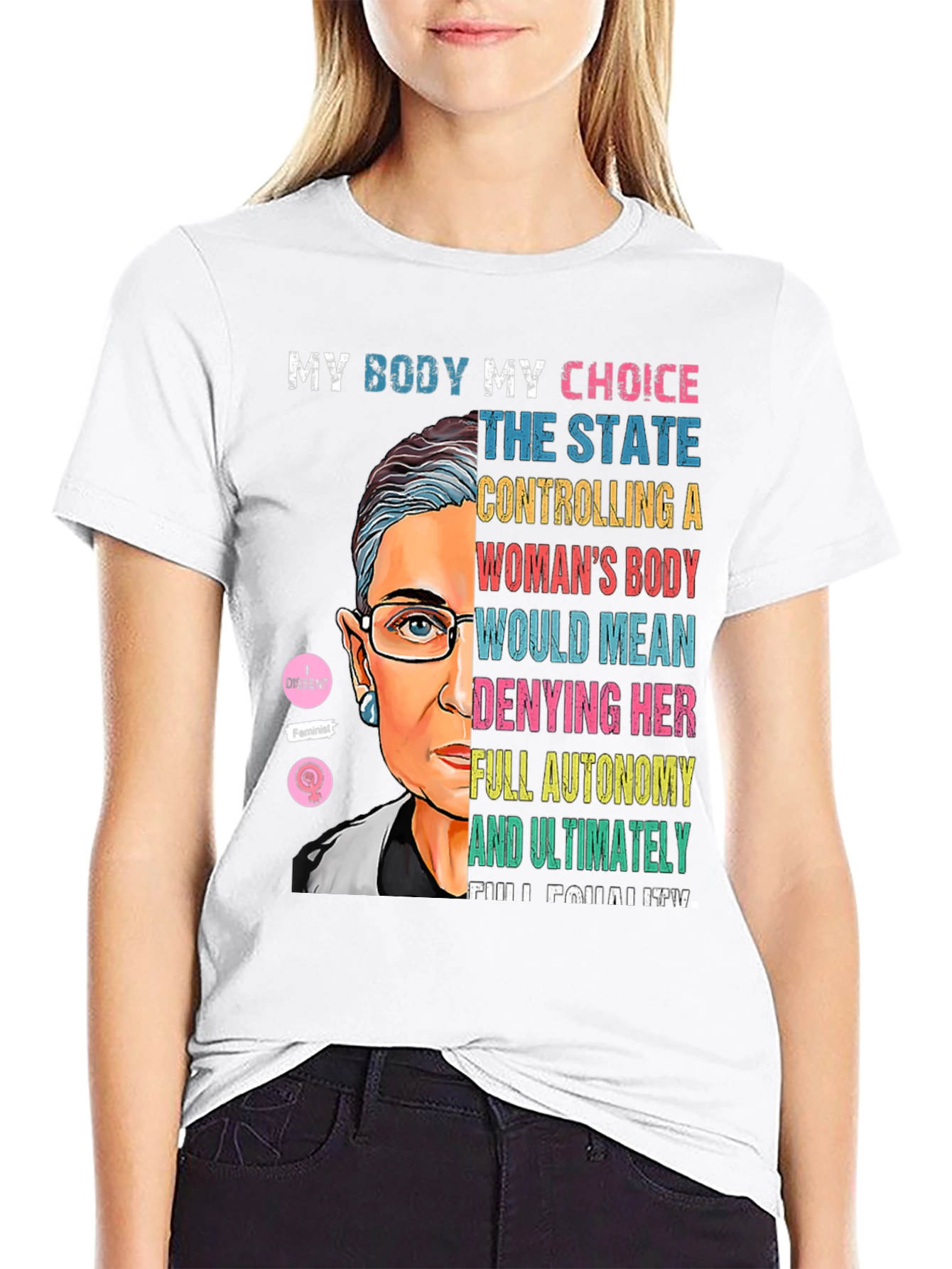 RBG My Body My Choice T-Shirt
