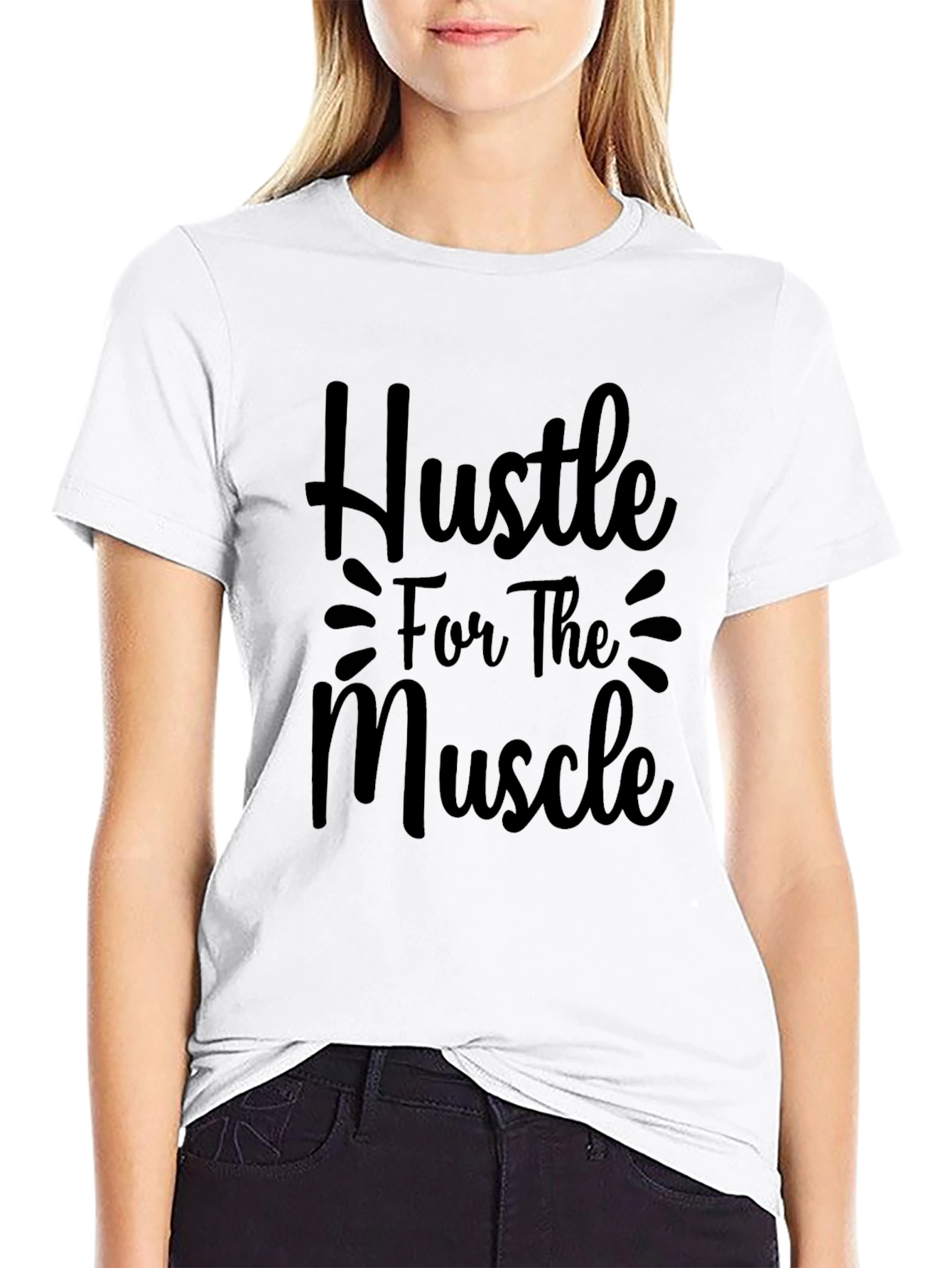 Hustle for the Muscle Graphic Tee