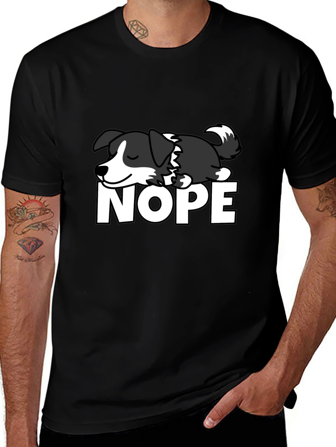 Nope Dog T-Shirt