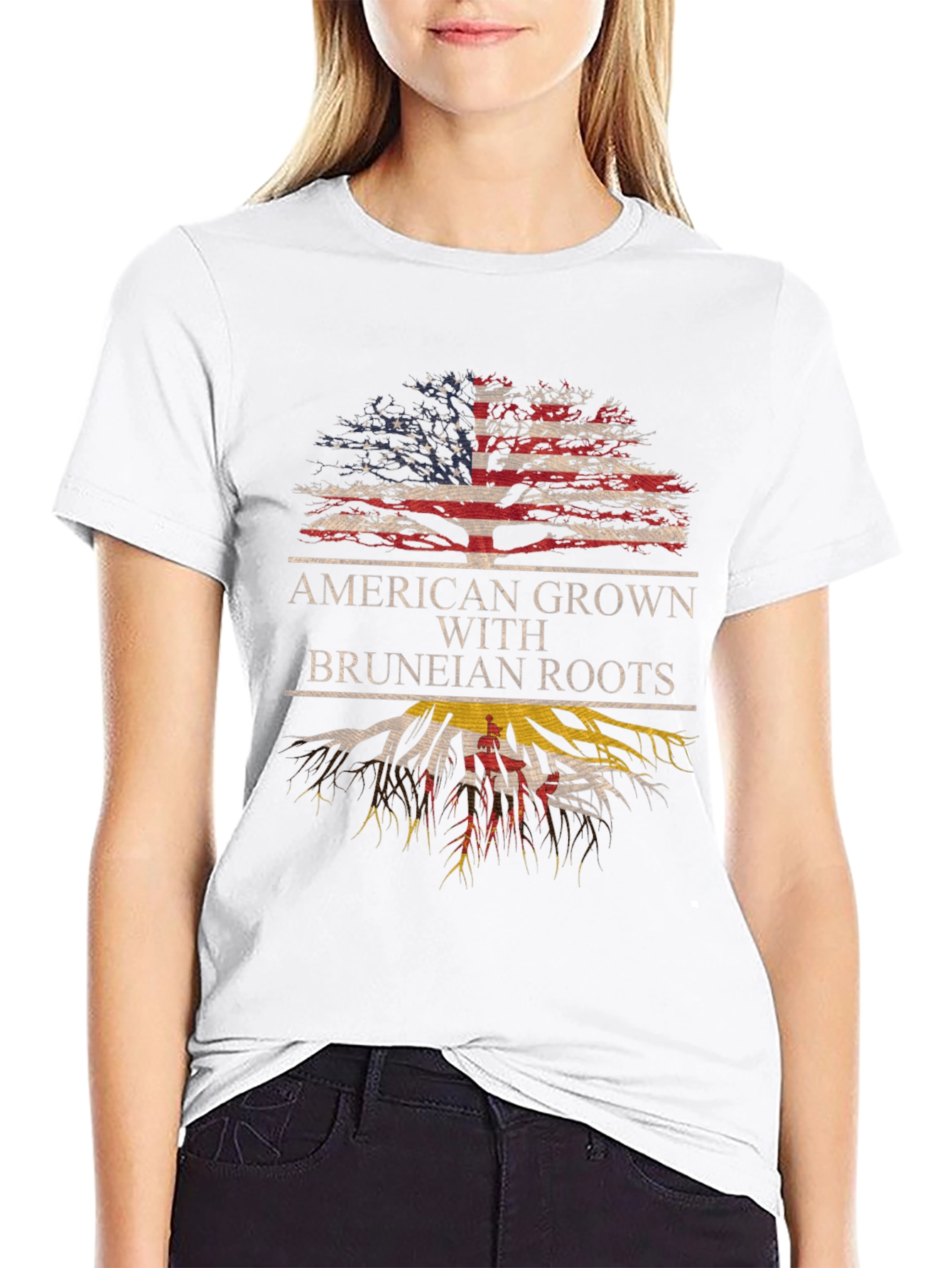 American Grown With Bruneian Roots T-Shirt