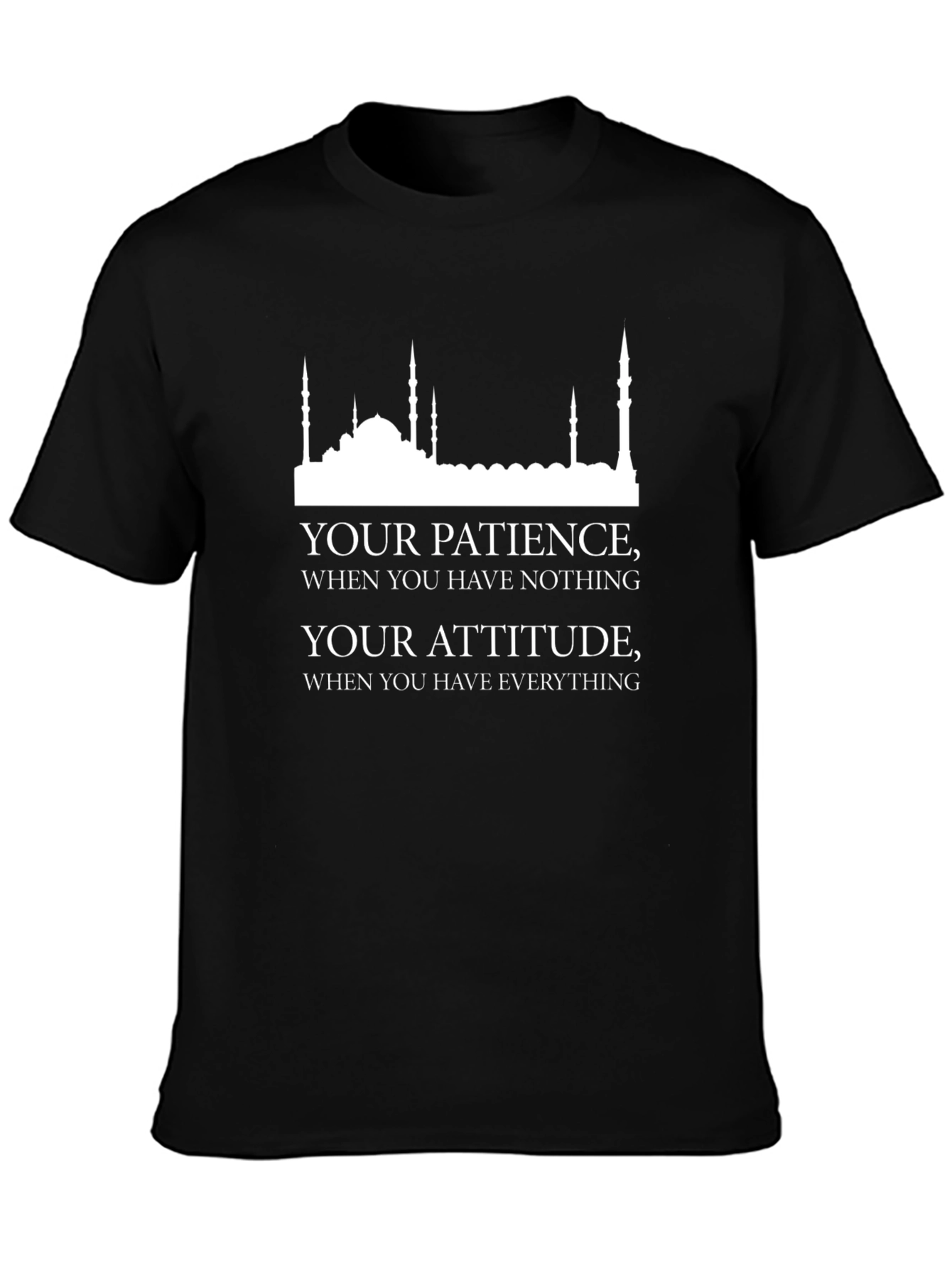 Patience & Attitude Graphic Tee