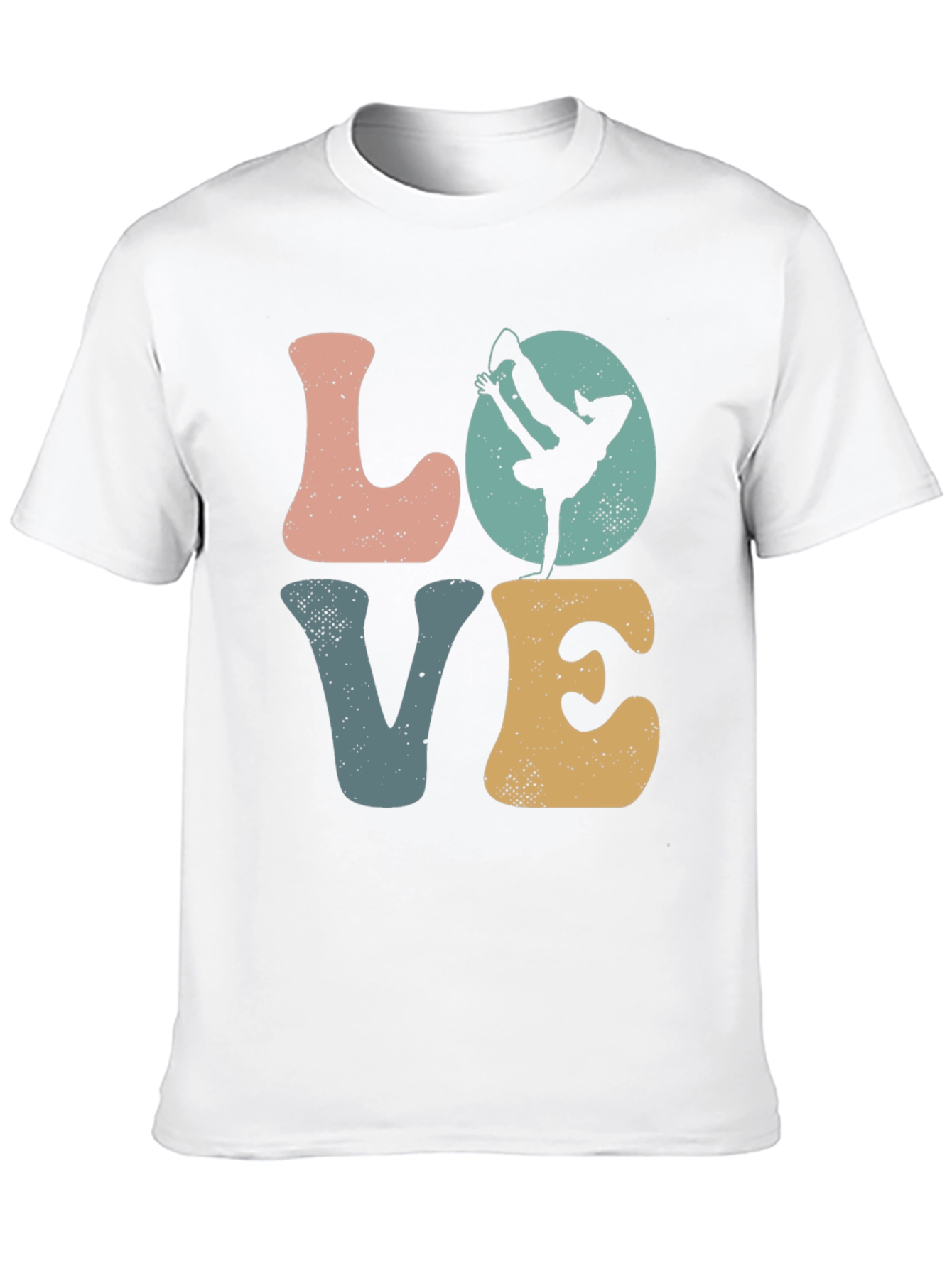 LOVE Breakdance Graphic T-Shirt