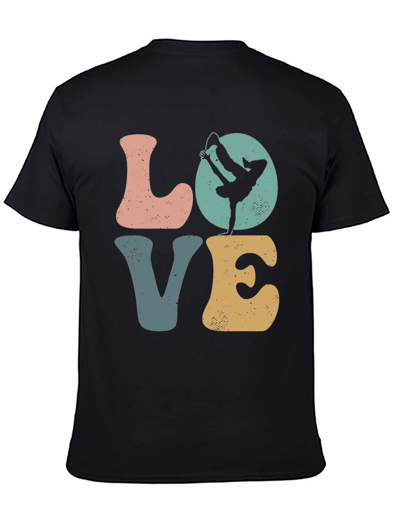 LOVE Breakdance Graphic T-Shirt