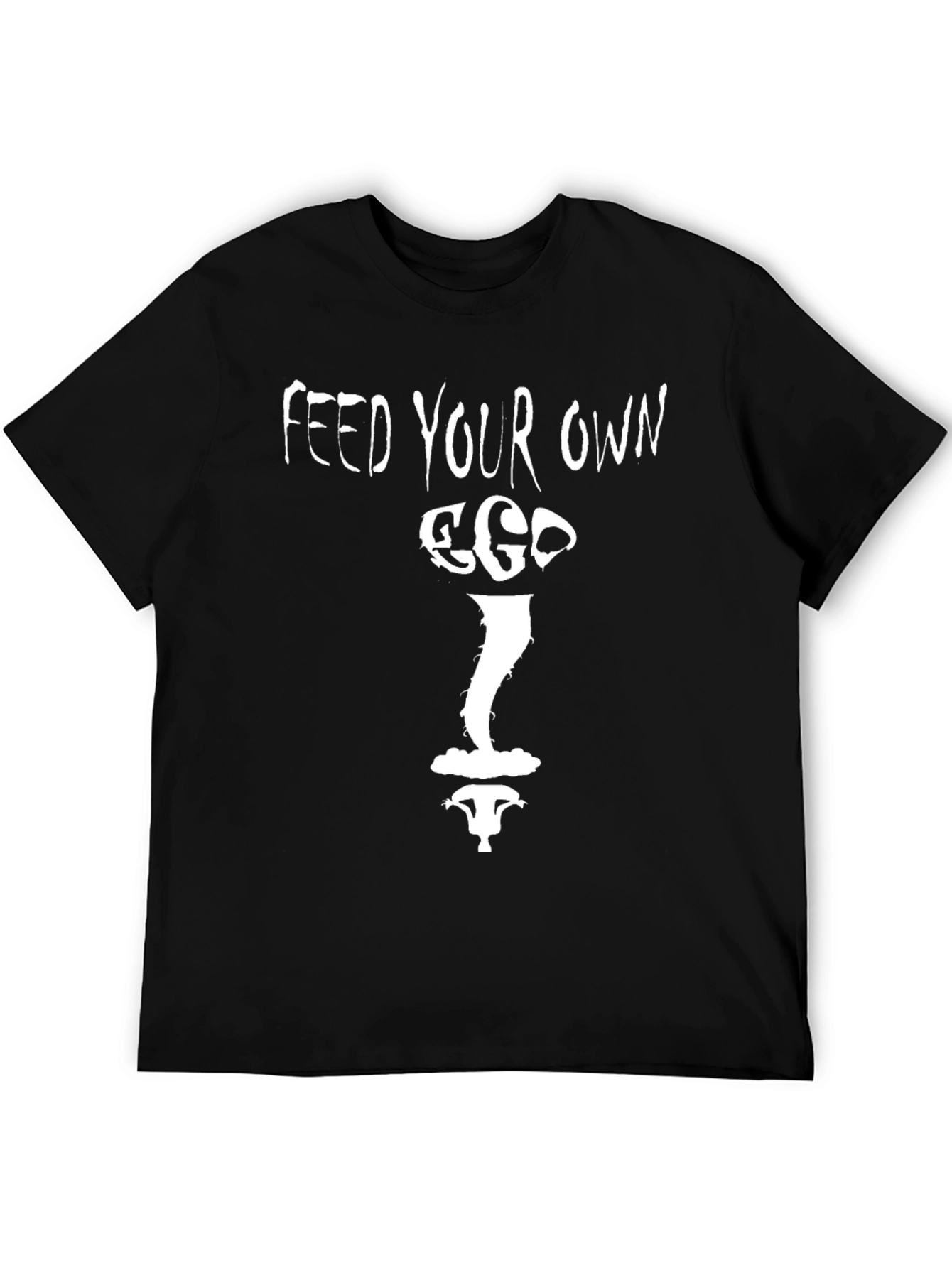Feed Your Own Ego Graphic Tee - Black
