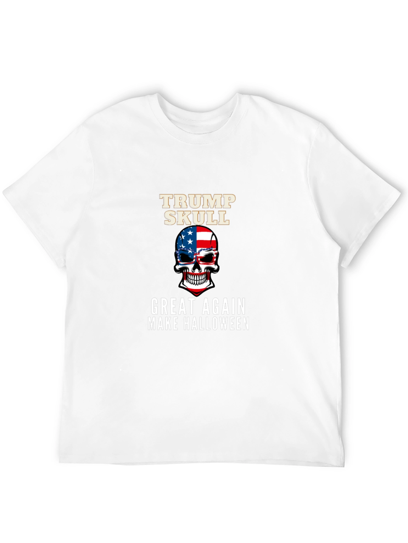 Trump Skull Halloween T-Shirt