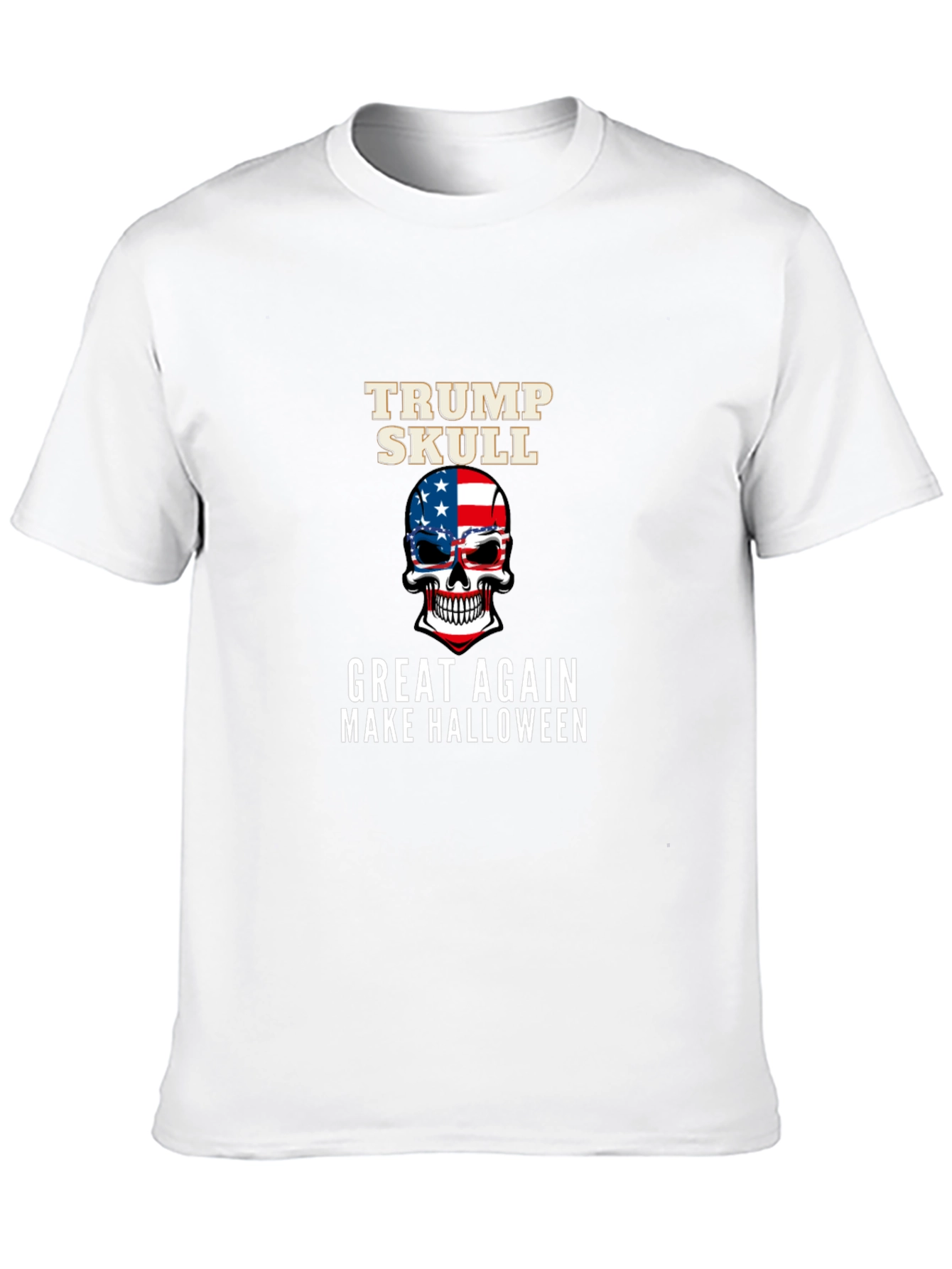 Trump Skull Halloween T-Shirt
