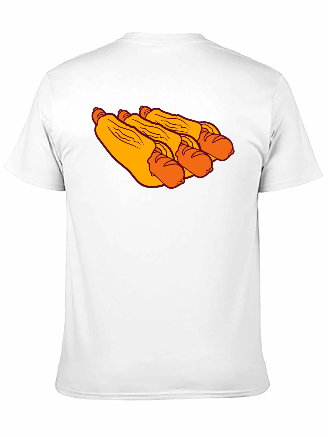 Hot Dog Graphic Tee - Foodie T-Shirt