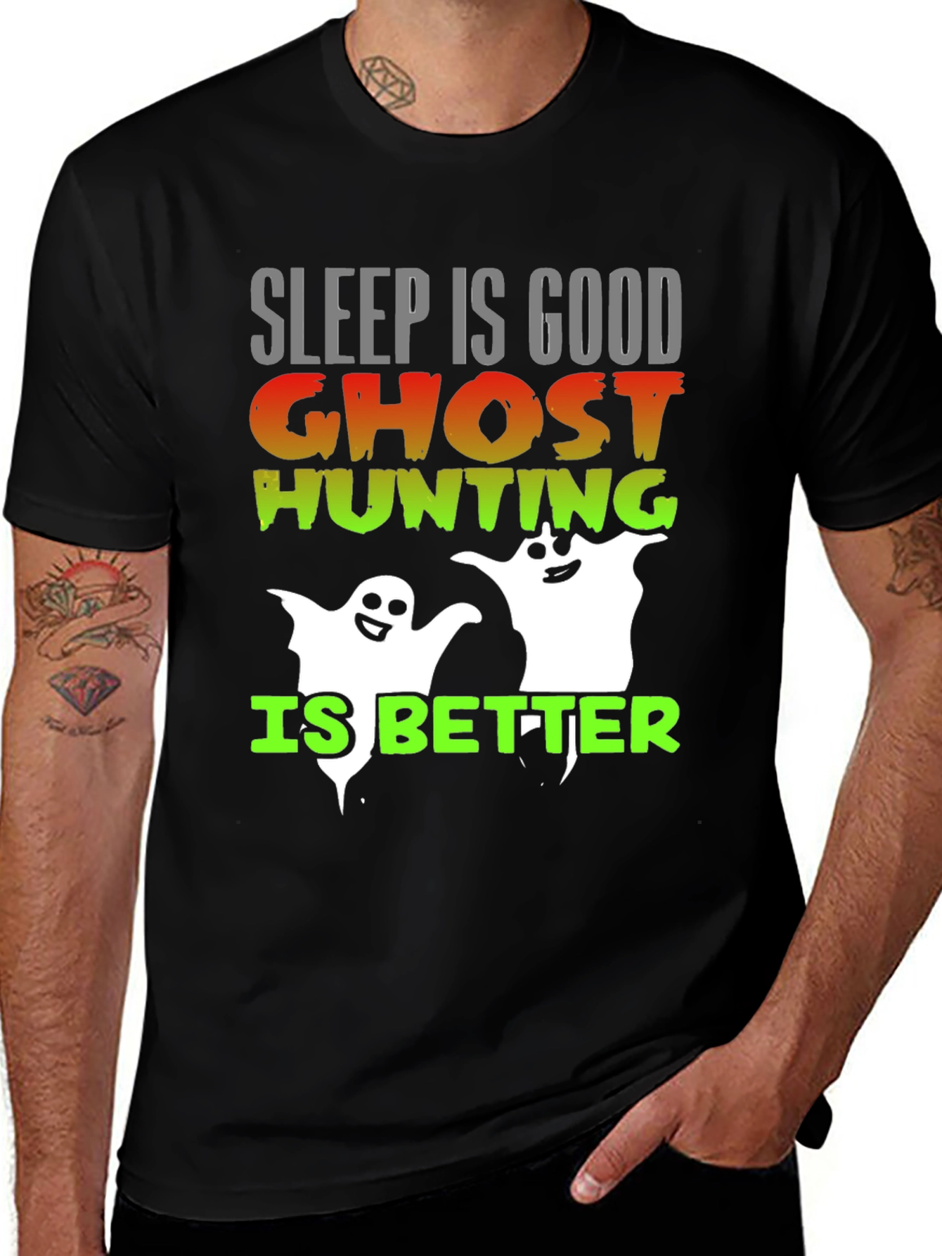 Ghost Hunting T-Shirt - Spooky Season Apparel