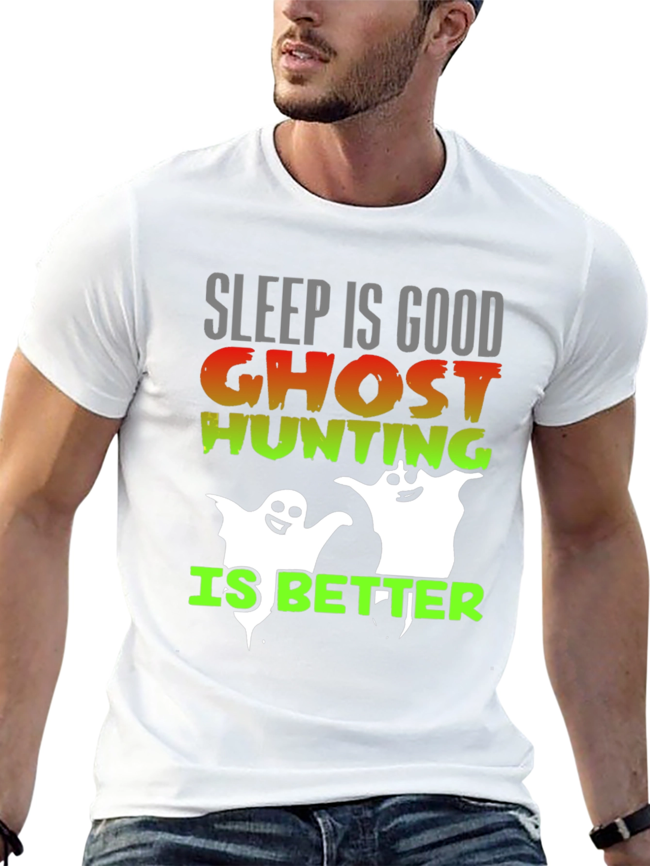 Ghost Hunting T-Shirt - Spooky Season Apparel