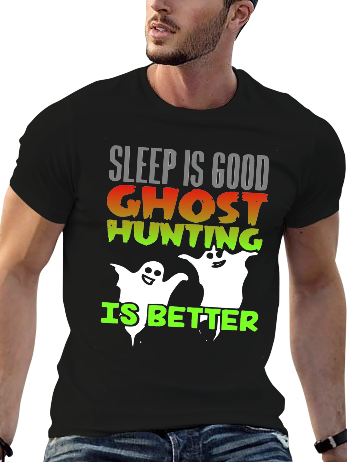 Ghost Hunting T-Shirt - Spooky Season Apparel