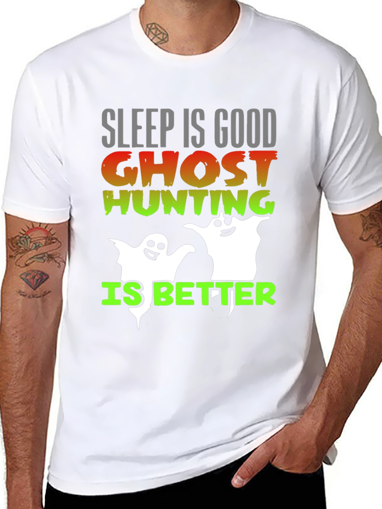 Ghost Hunting T-Shirt - Spooky Season Apparel