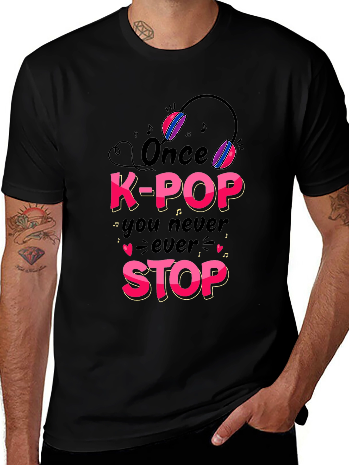 K-Pop Fan T-Shirt - Once You Never Stop!