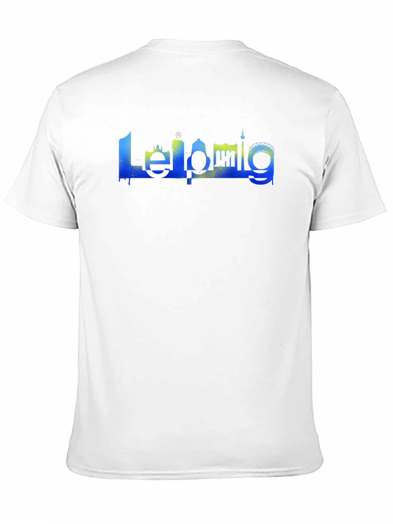 Leipzig Skyline Graffiti T-Shirt - Germany City Souvenir Tee