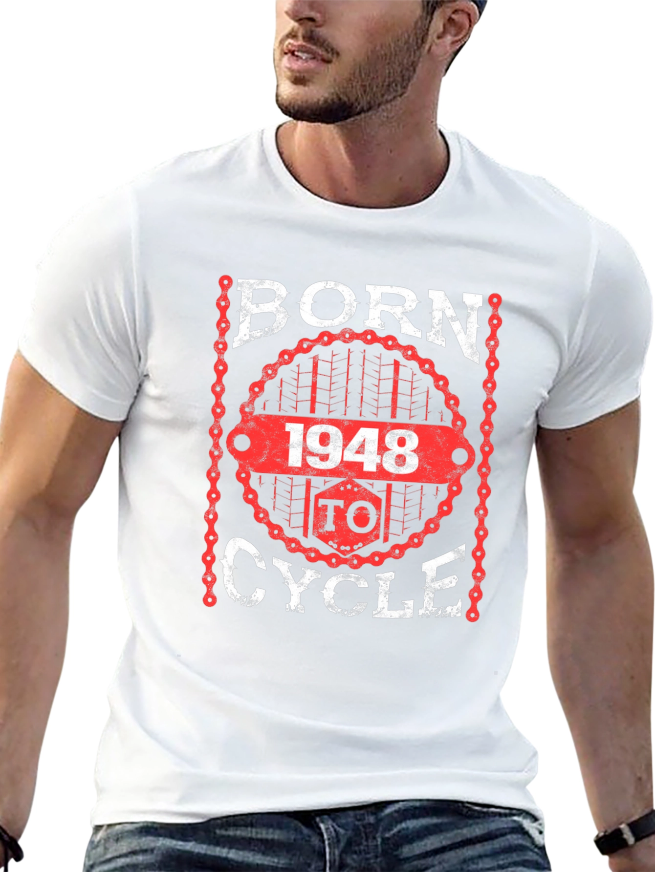 Born 1948 to Cycle Graphic Tee