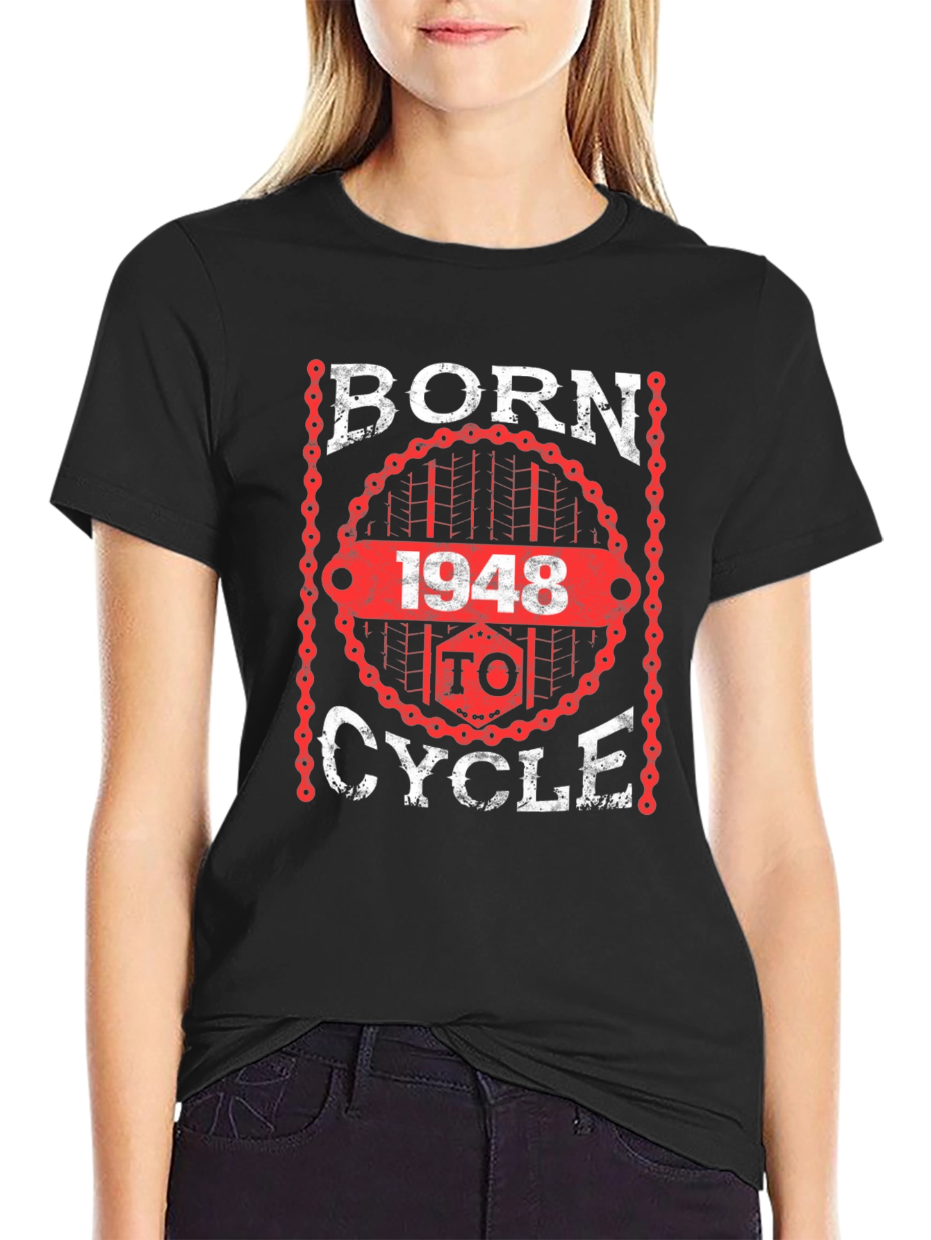 Born 1948 to Cycle Graphic Tee