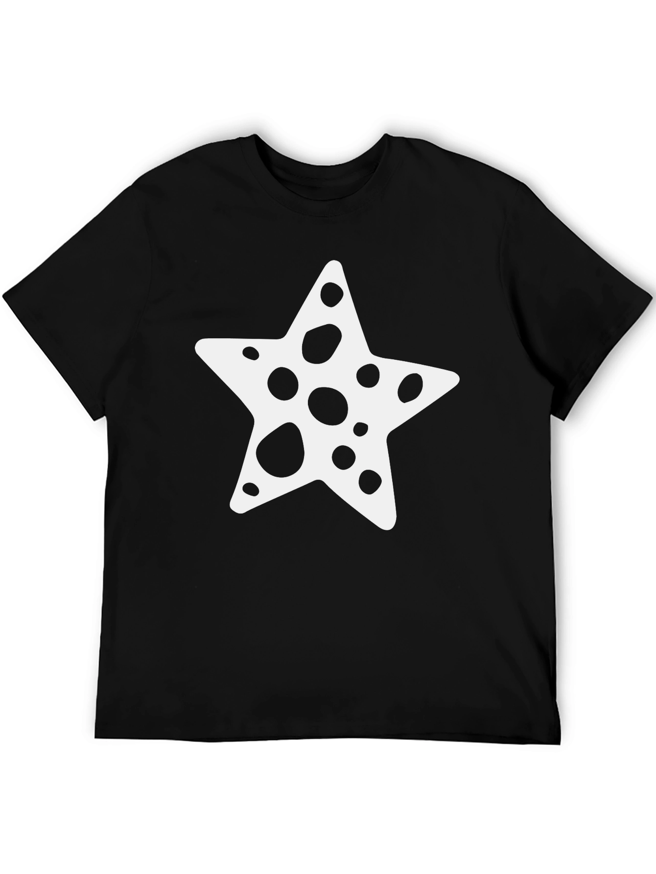 Black Starfish Spotted Graphic Tee