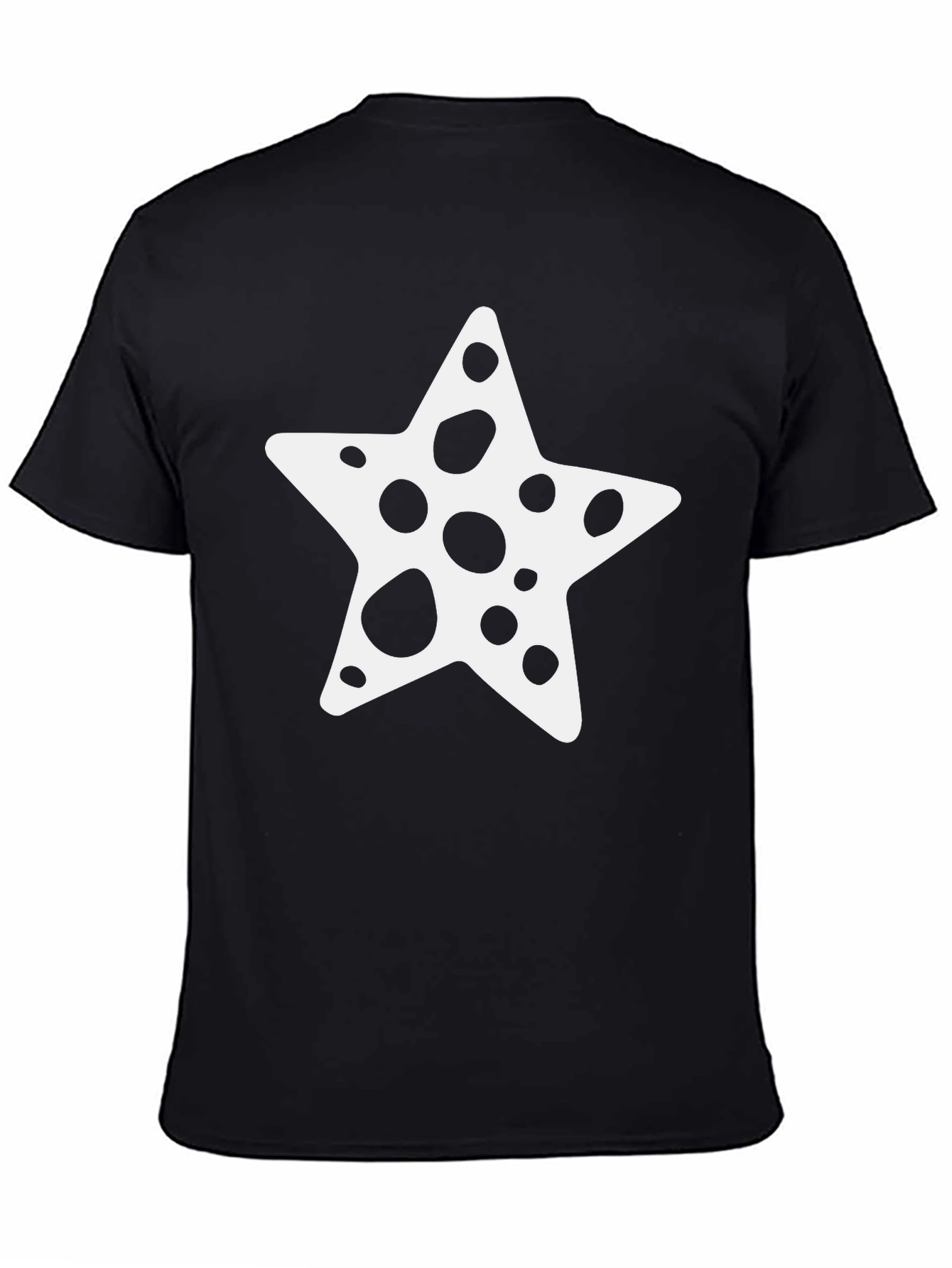 Black Starfish Spotted Graphic Tee