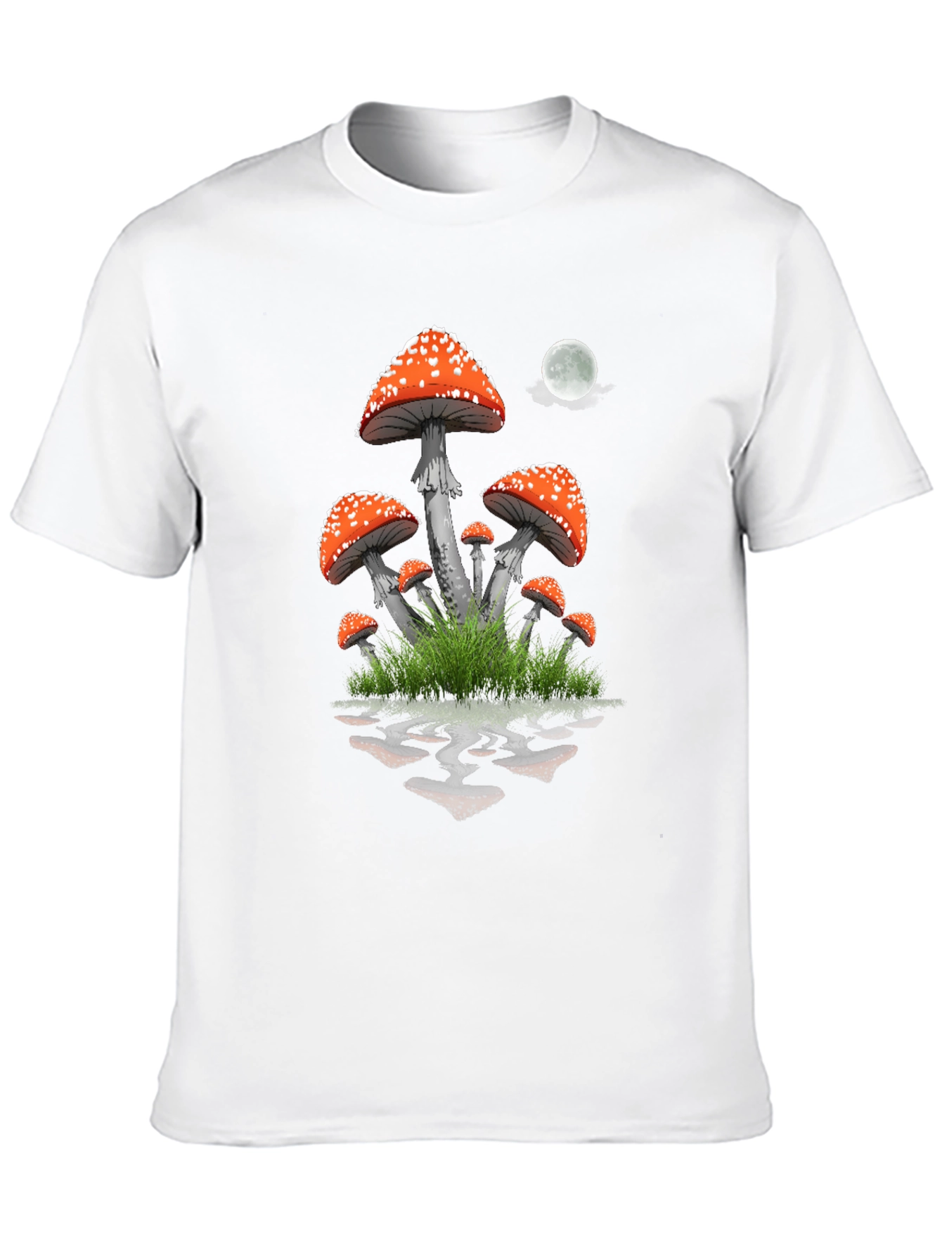 Mushroom Graphic T-Shirt - Fantasy Night Design