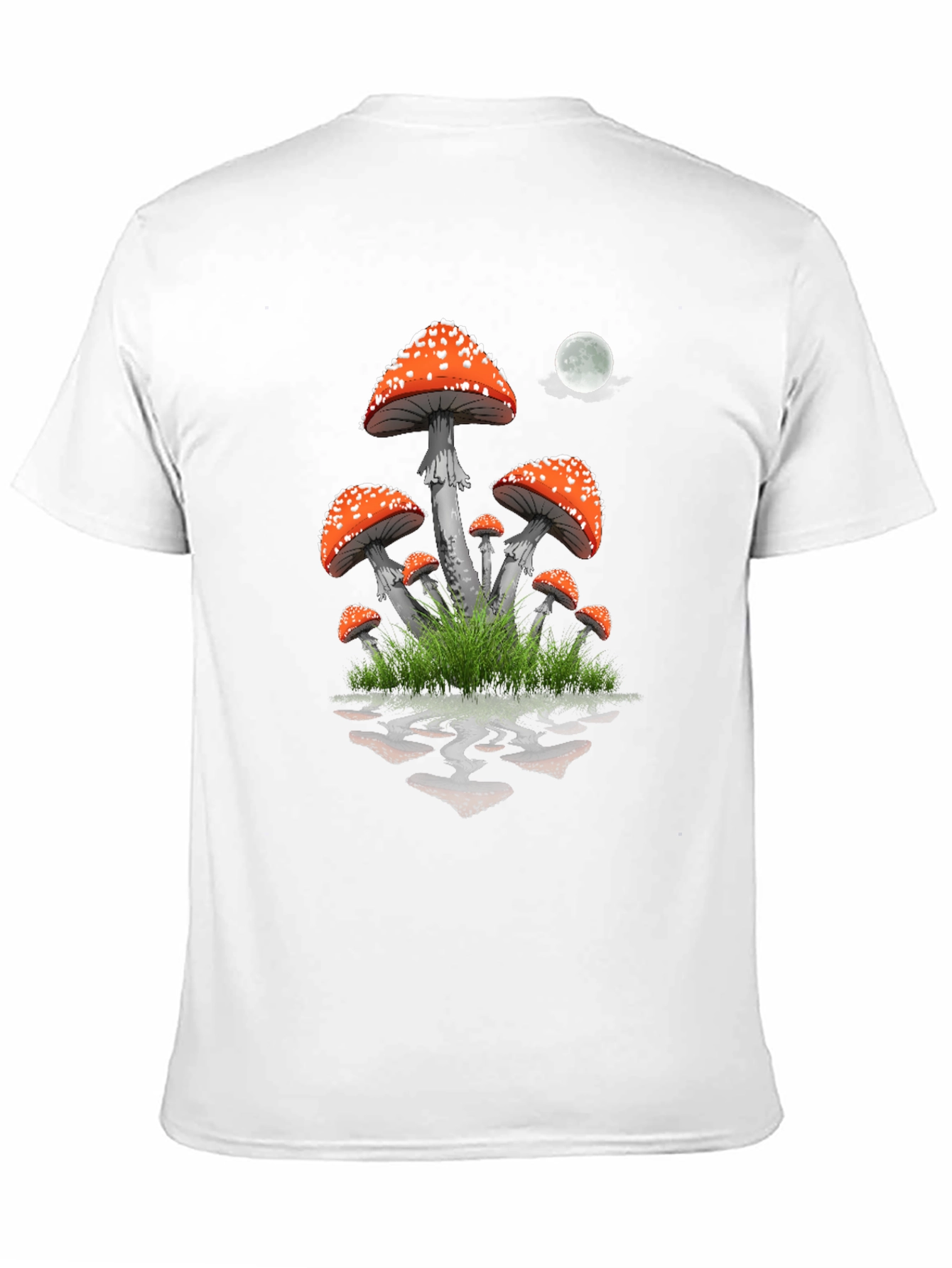 Mushroom Graphic T-Shirt - Fantasy Night Design