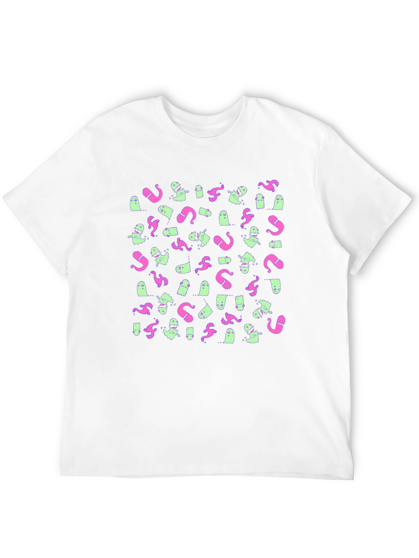 Spooky Cute Ghost T-Shirt - Halloween Fun