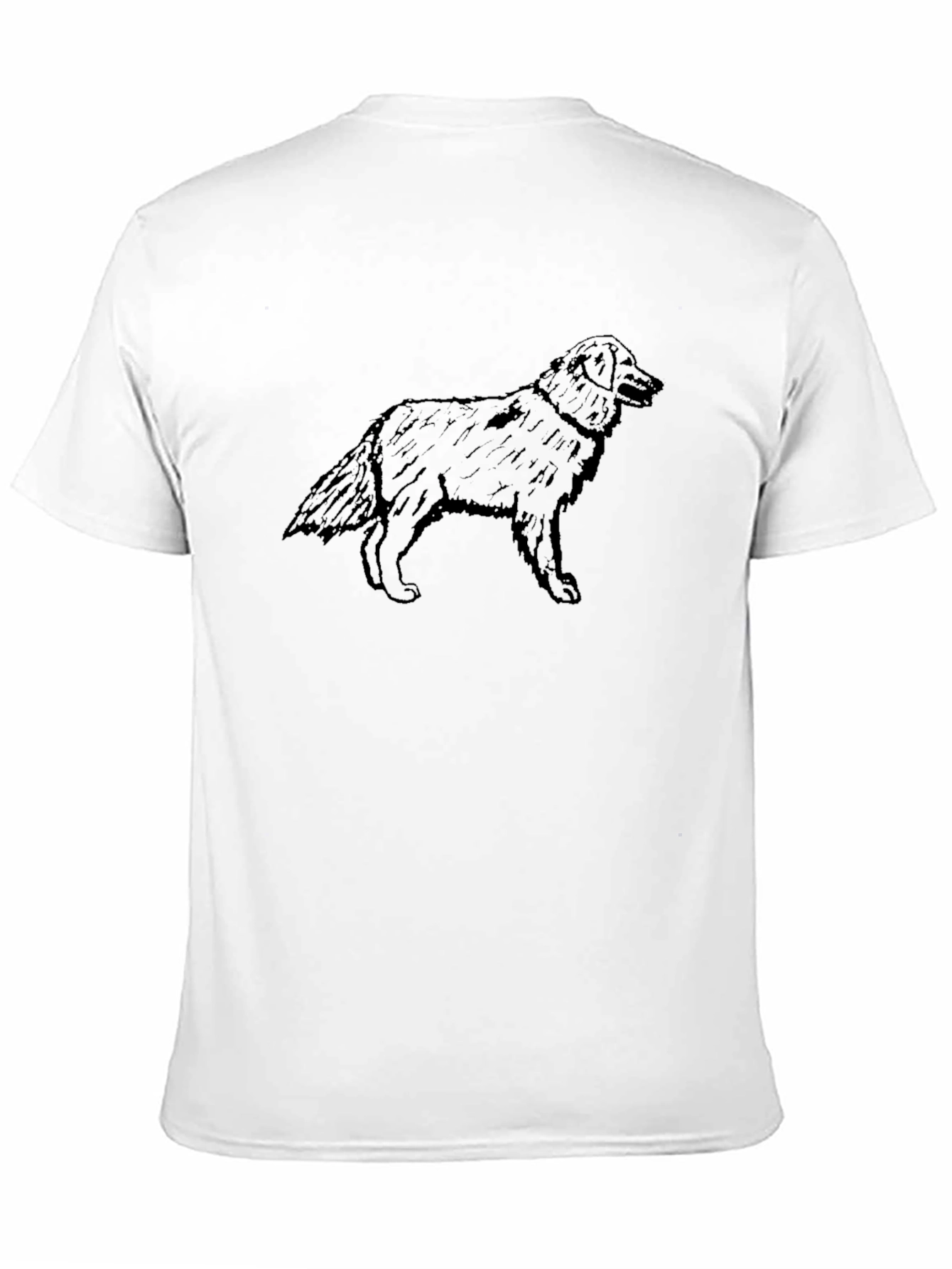Black Dog Graphic Tee - Casual Style