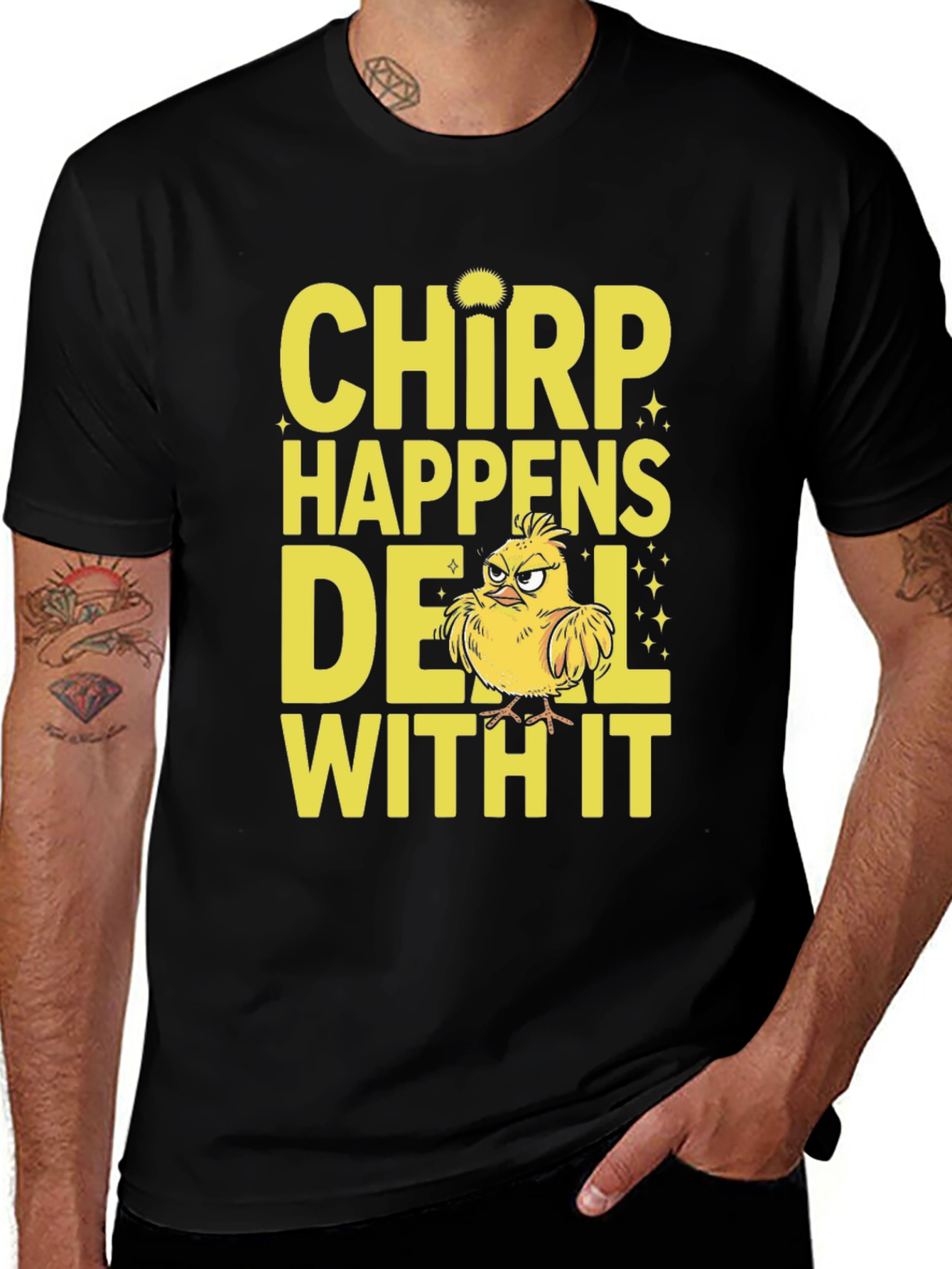 Chirp Happens Deal With It T-Shirt