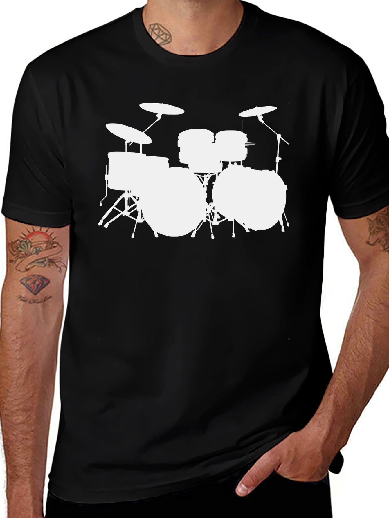 Drum Kit Graphic T-Shirt