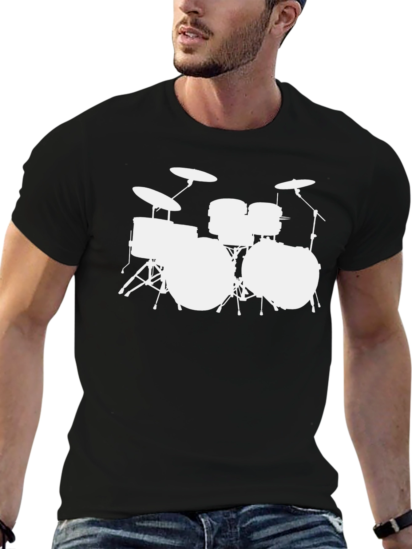 Drum Kit Graphic T-Shirt