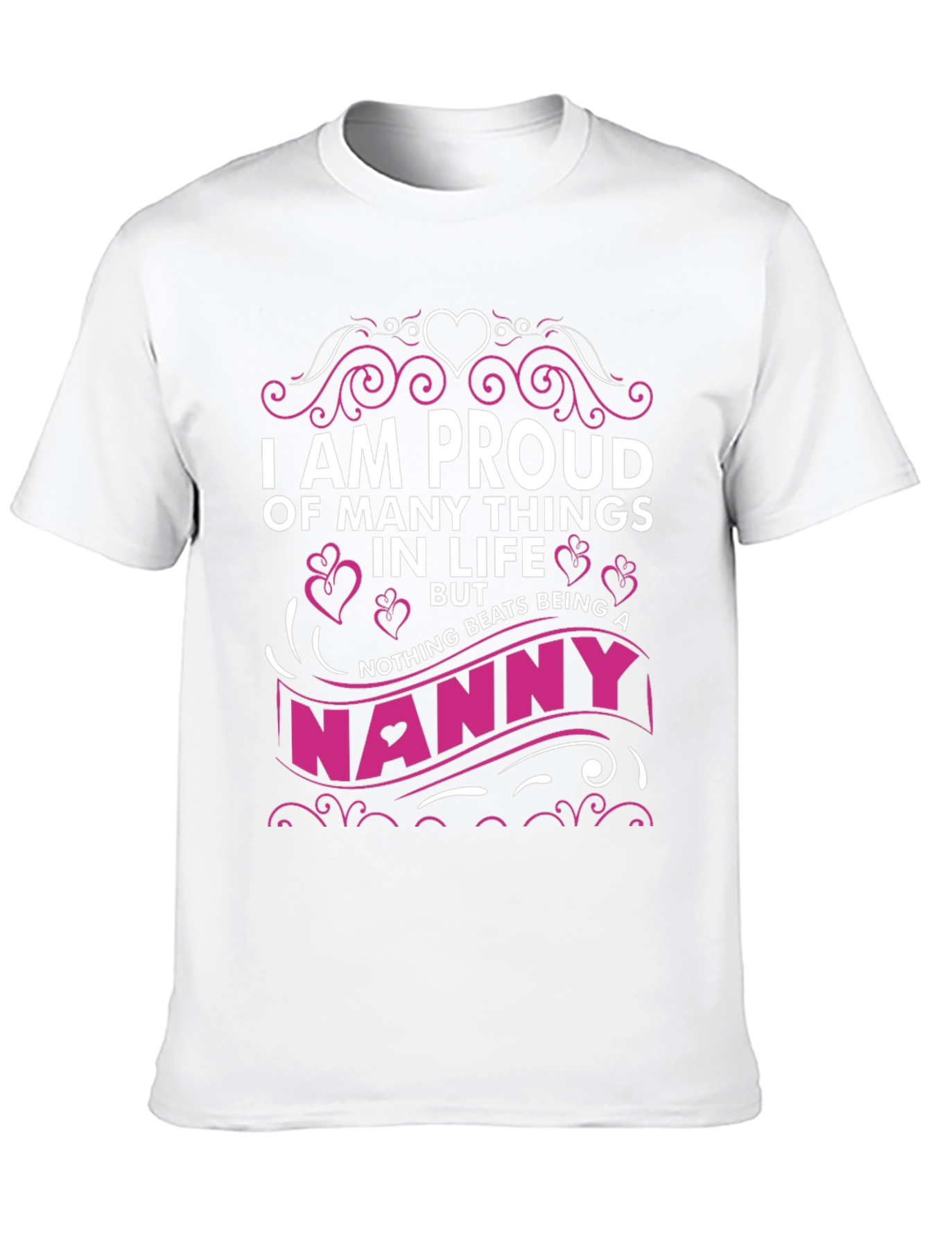 Proud Nanny Graphic T-Shirt