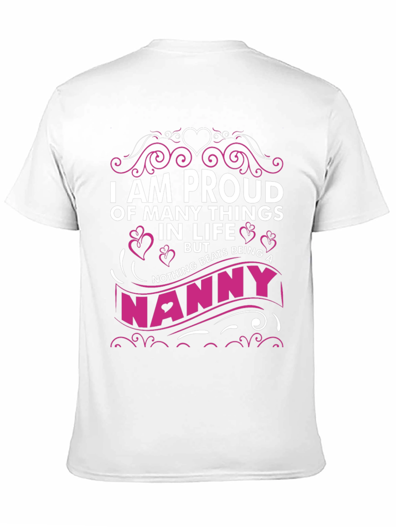 Proud Nanny Graphic T-Shirt