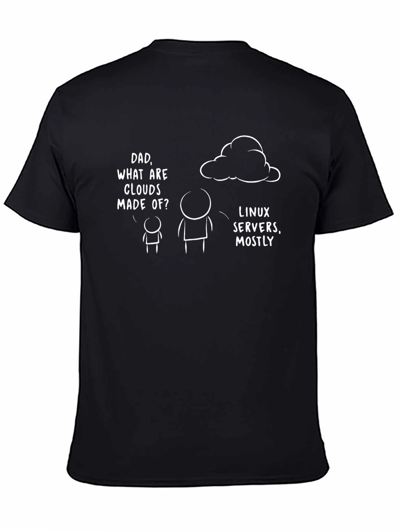 Linux Server Dad Joke T-Shirt