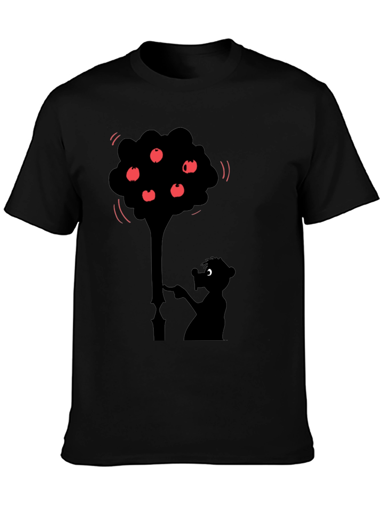 Funny Tree Silhouette Graphic Tee