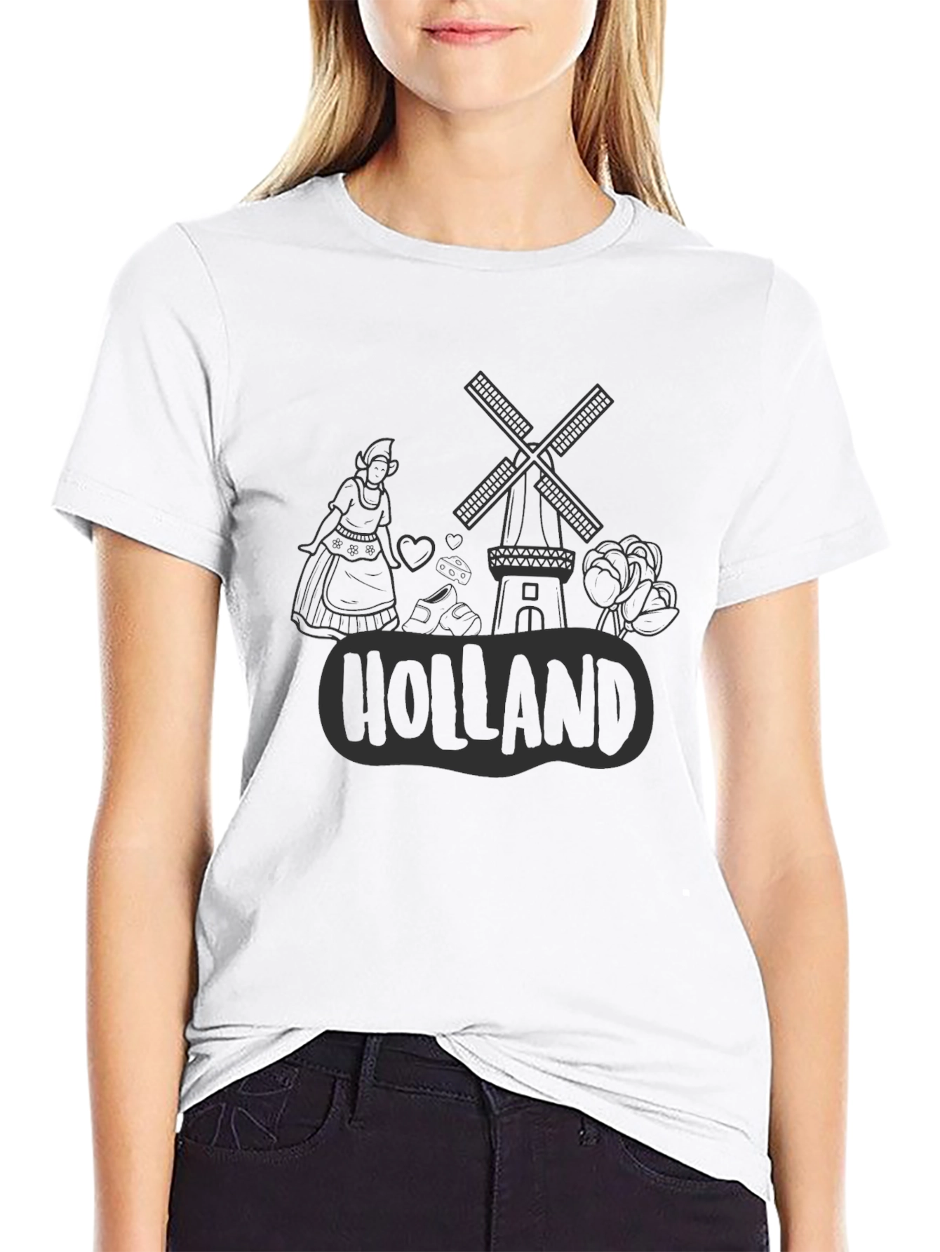Holland Graphic T-Shirt | Travel Souvenir Tee