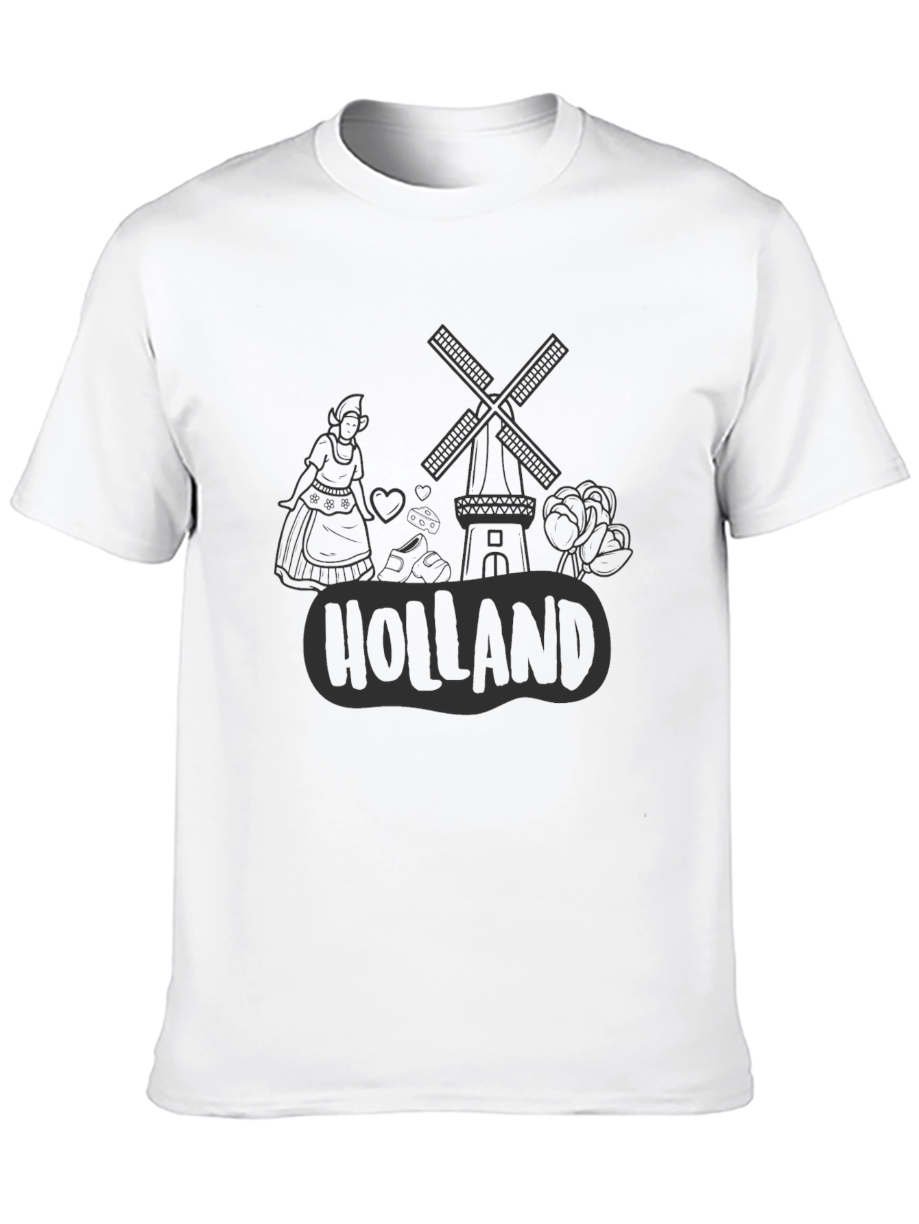 Holland Graphic T-Shirt | Travel Souvenir Tee
