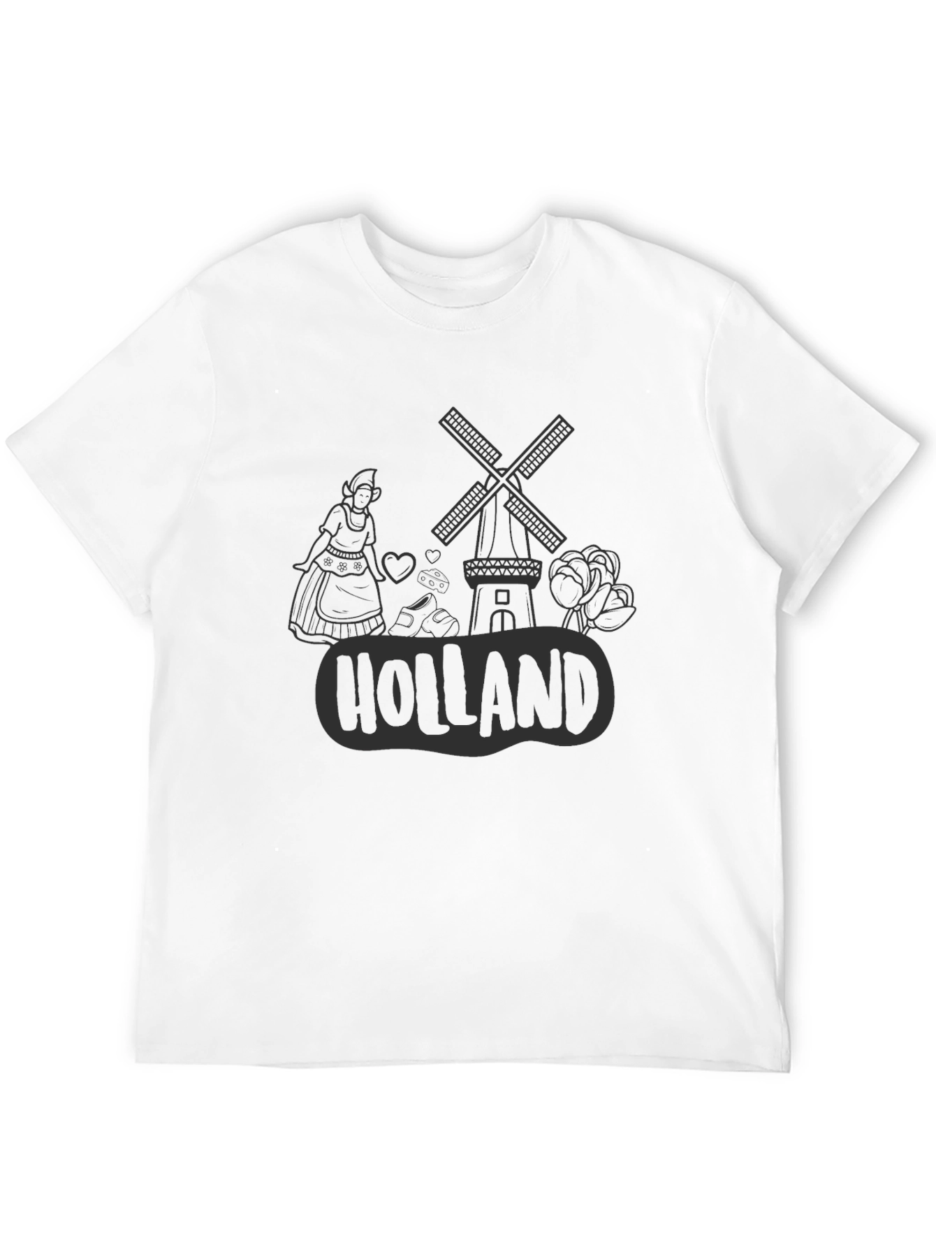 Holland Graphic T-Shirt | Travel Souvenir Tee