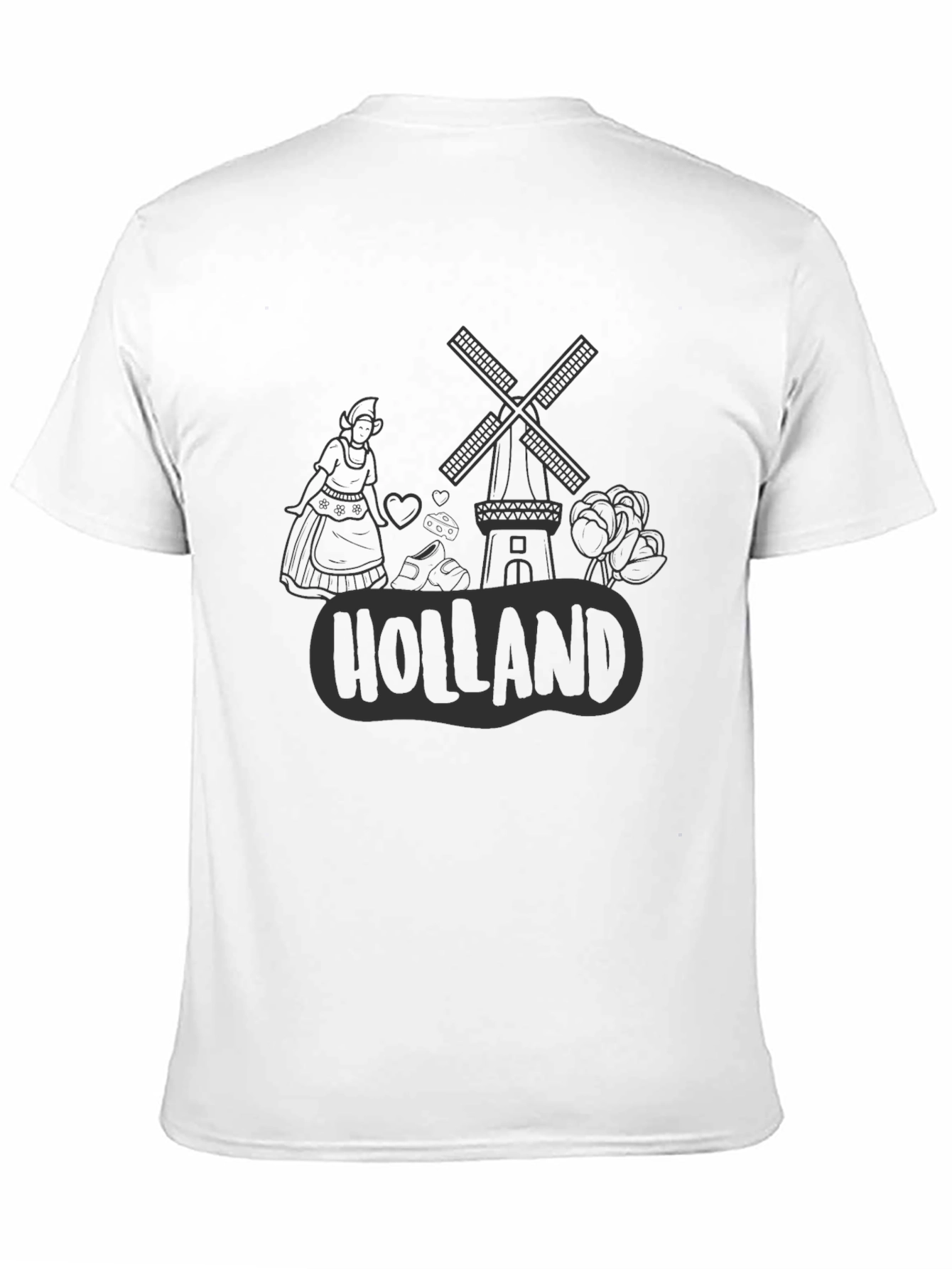 Holland Graphic T-Shirt | Travel Souvenir Tee