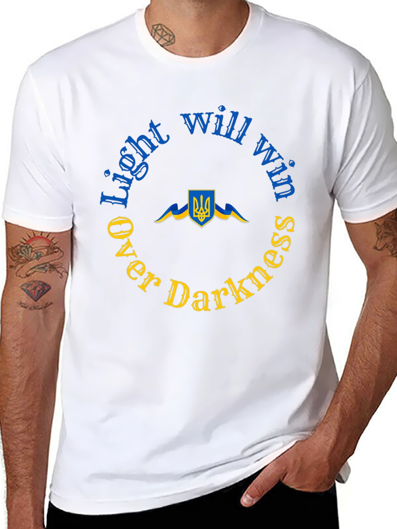 Ukraine Light Will Win T-Shirt