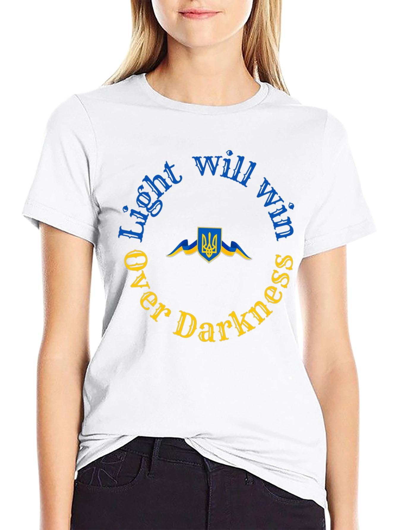 Ukraine Light Will Win T-Shirt