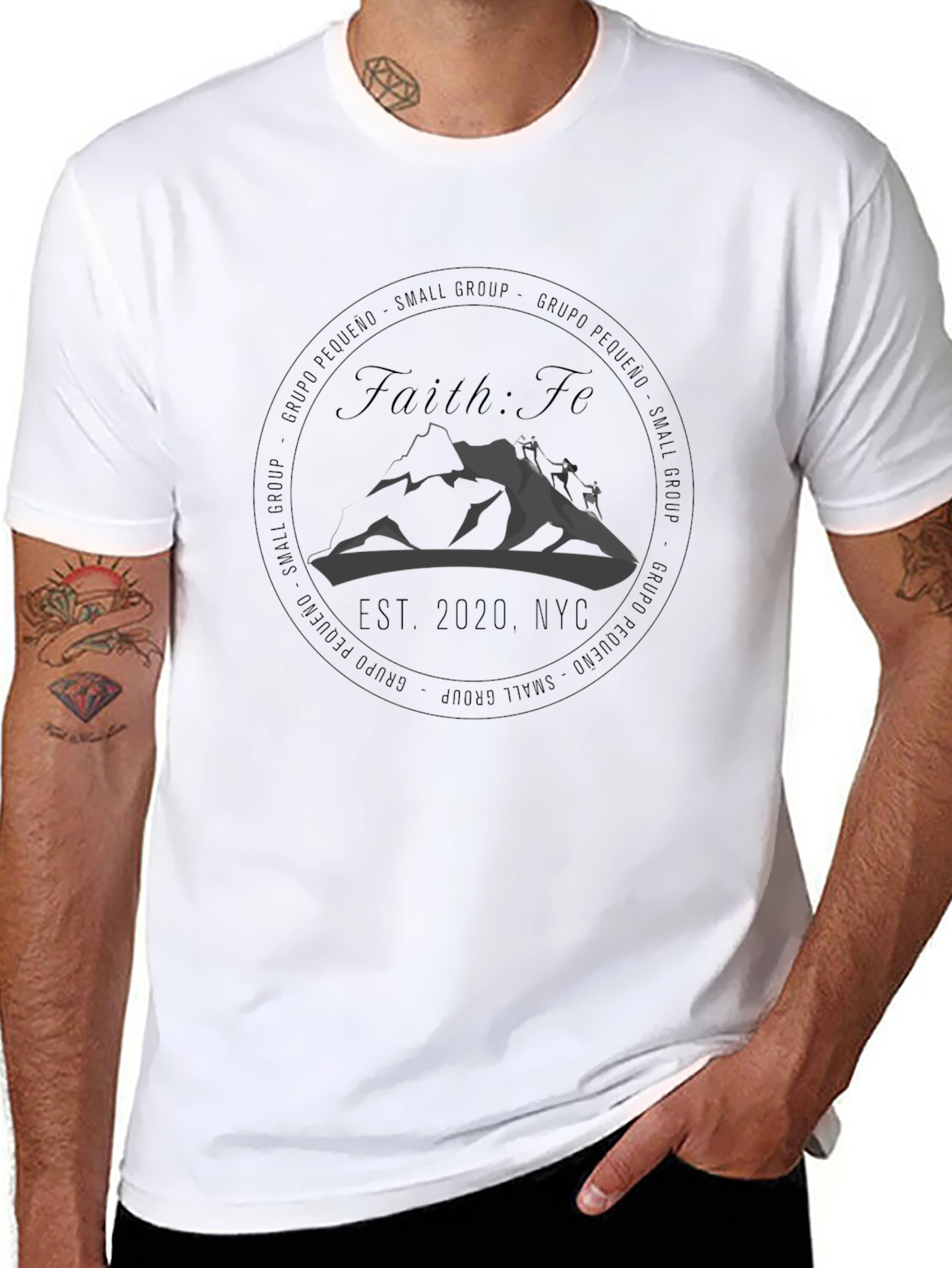 Faith: Fe T-Shirt - Small Group NYC 2020
