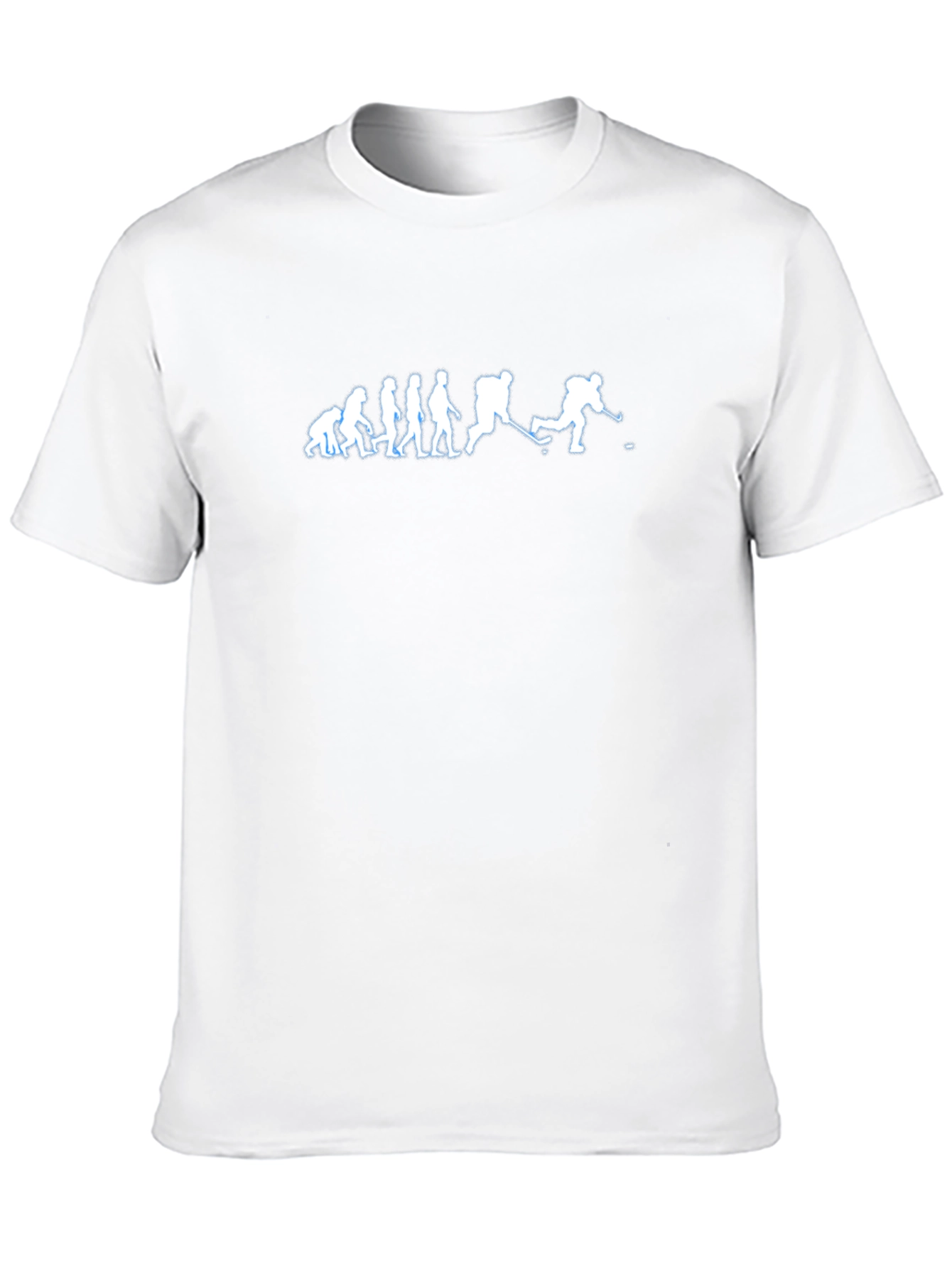 Hockey Evolution Graphic T-Shirt - Black