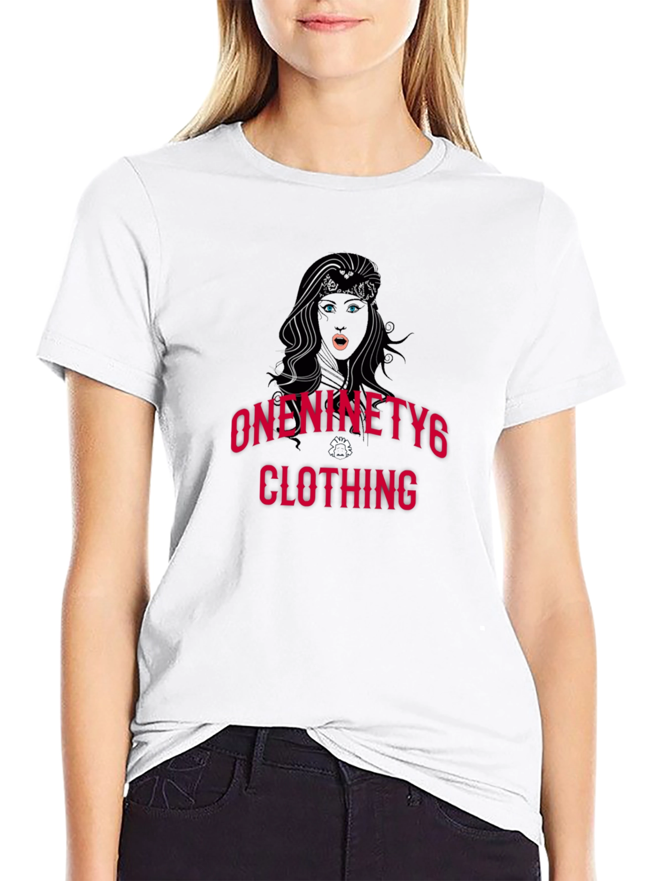 OneNinety6 Clothing Black Graphic Tee