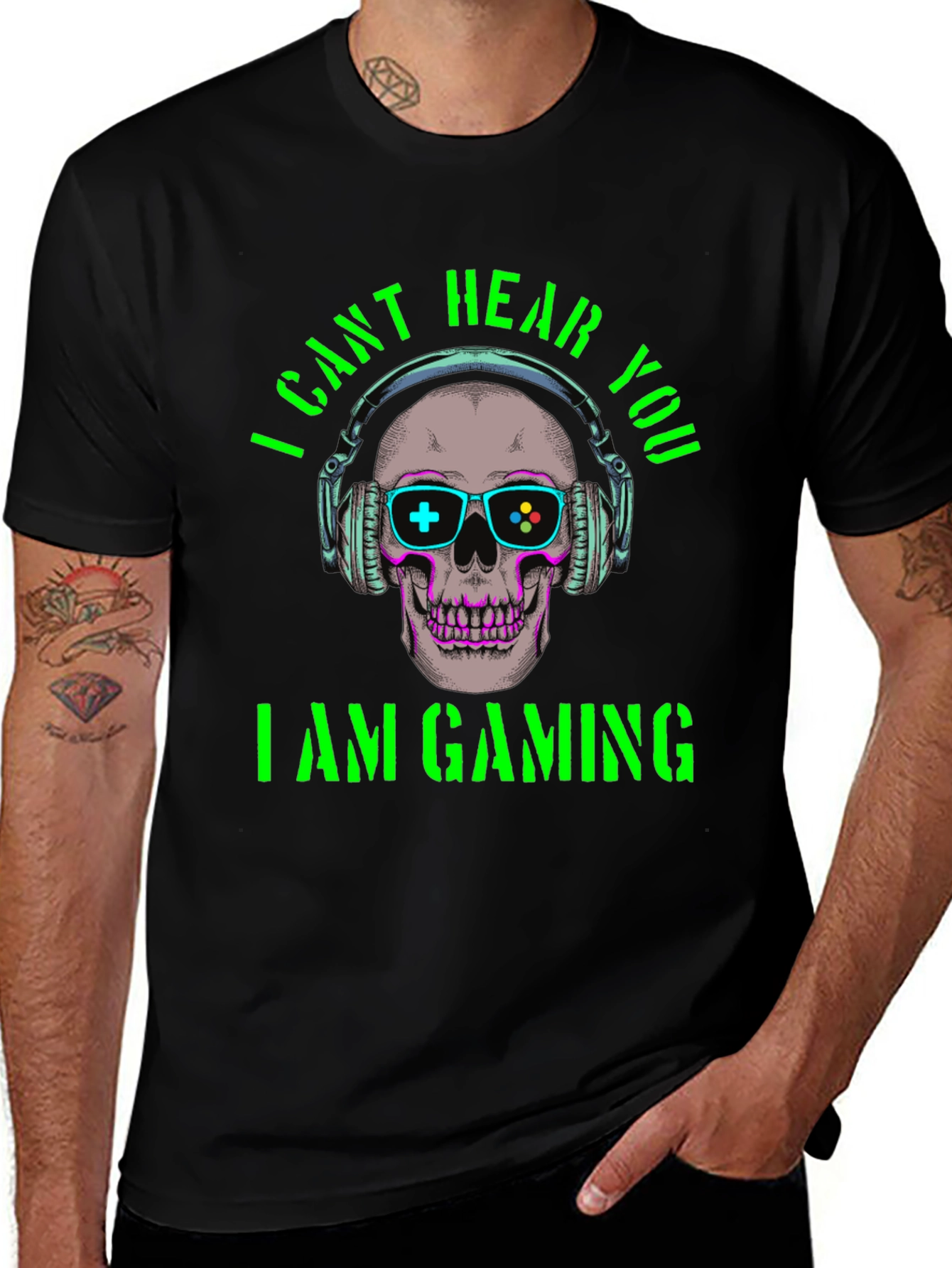I Cant Hear You Im Gaming T-Shirt