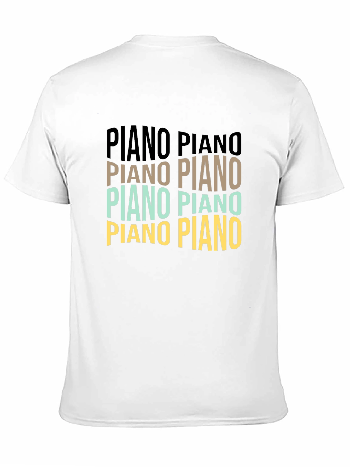 Piano Lover T-Shirt - Musical Statement Tee