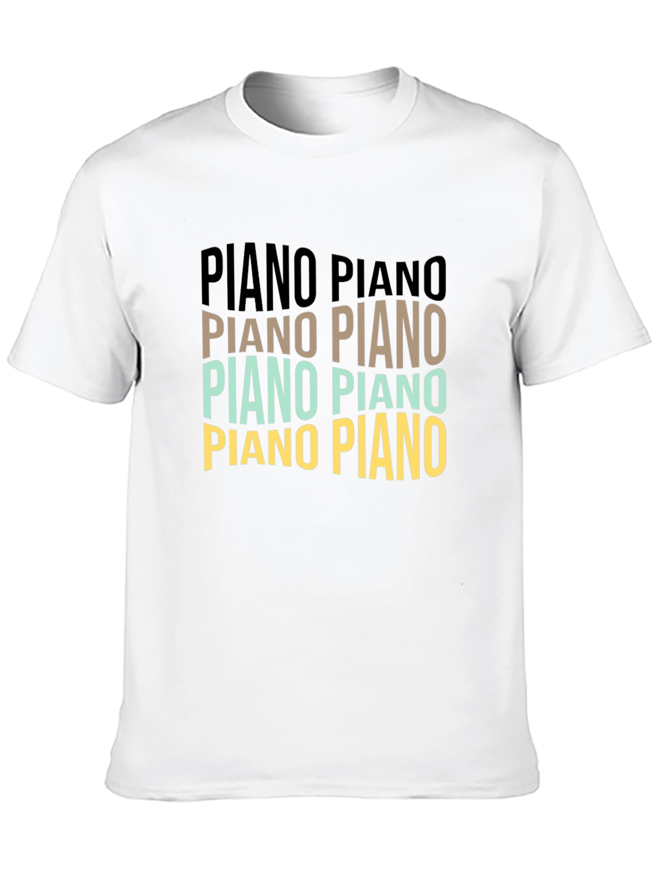 Piano Lover T-Shirt - Musical Statement Tee