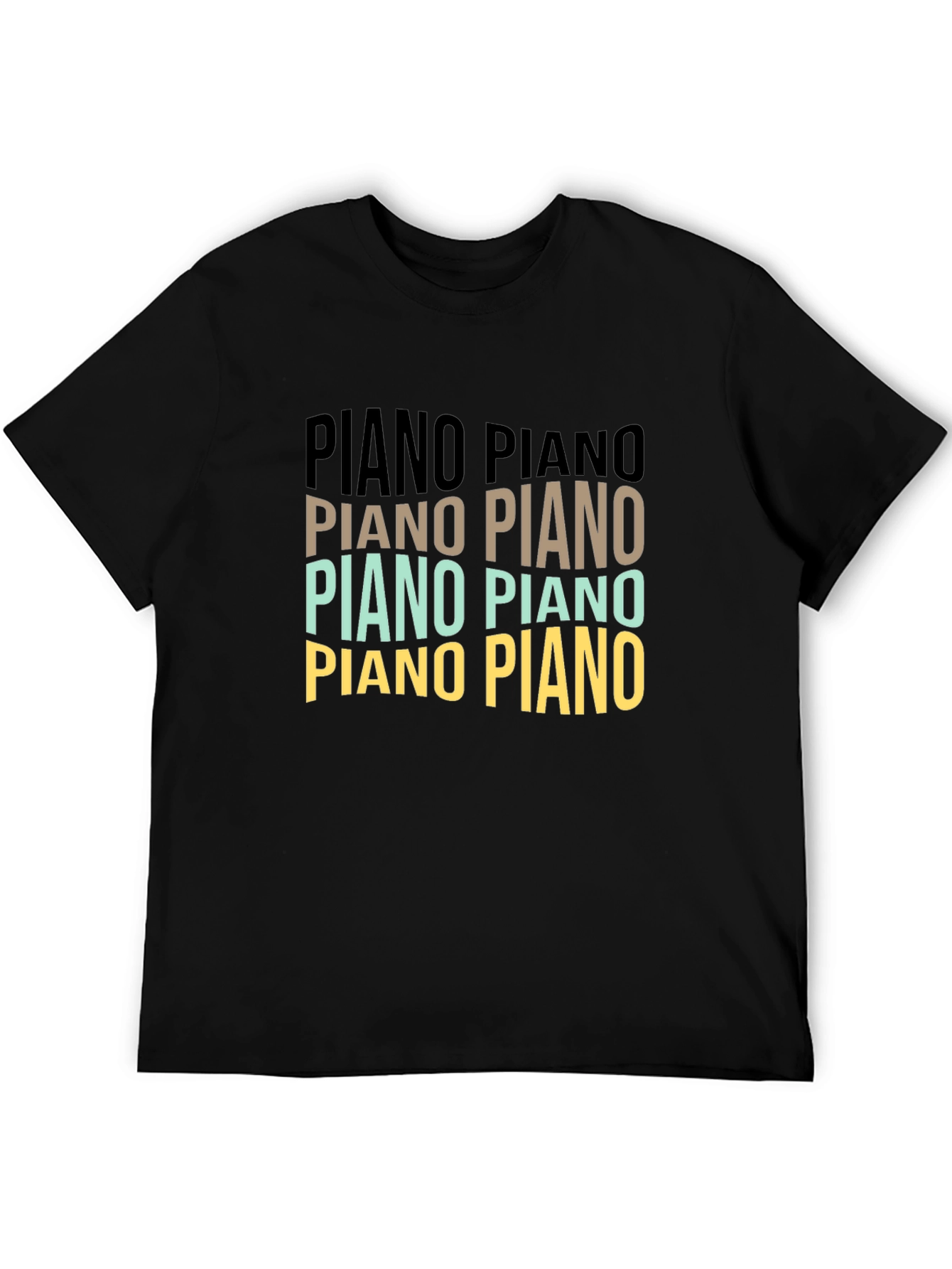 Piano Lover T-Shirt - Musical Statement Tee