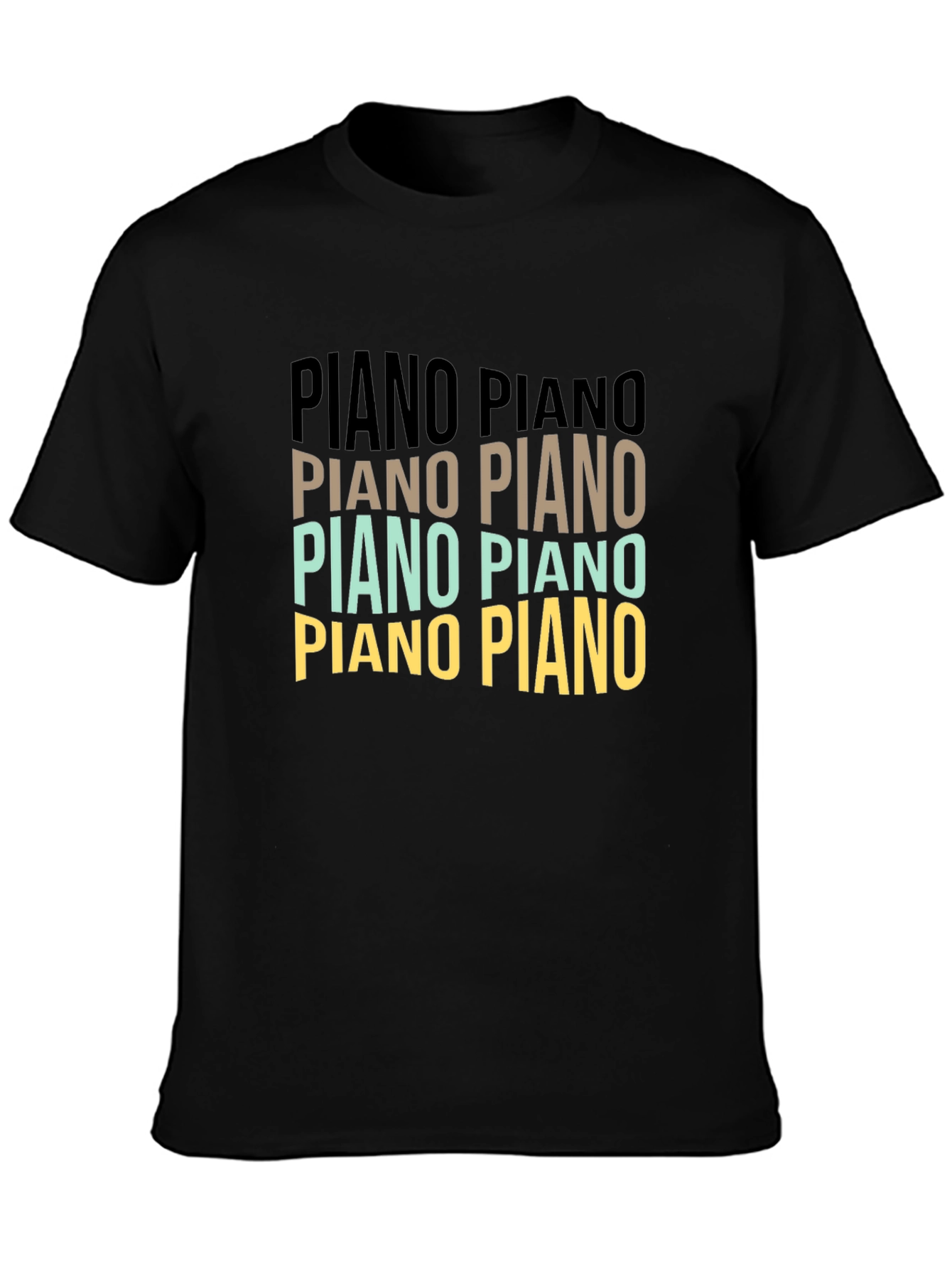 Piano Lover T-Shirt - Musical Statement Tee